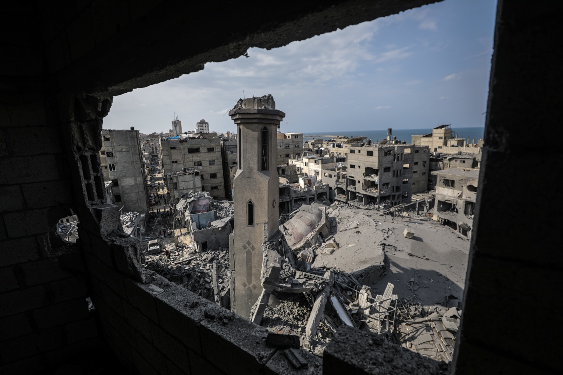 La destrucción en la Franja de Gaza