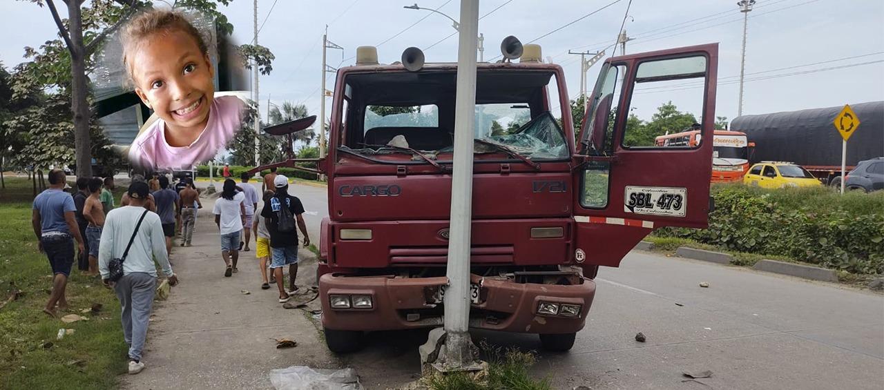 Miryanis Laudi Martínez Lastra murió en un accidente en el Corredor Portuario. 