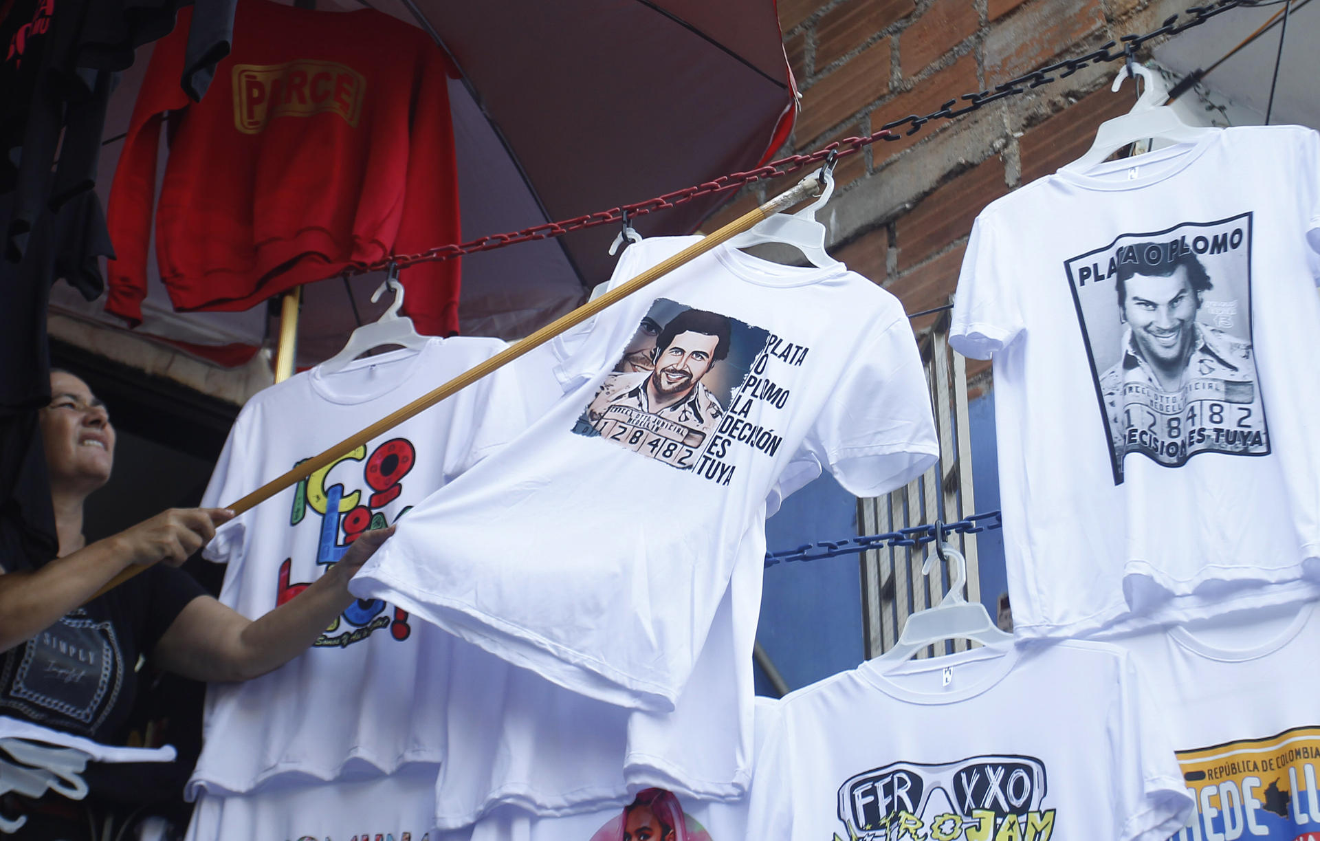 Camisas de Pablo Escobar.