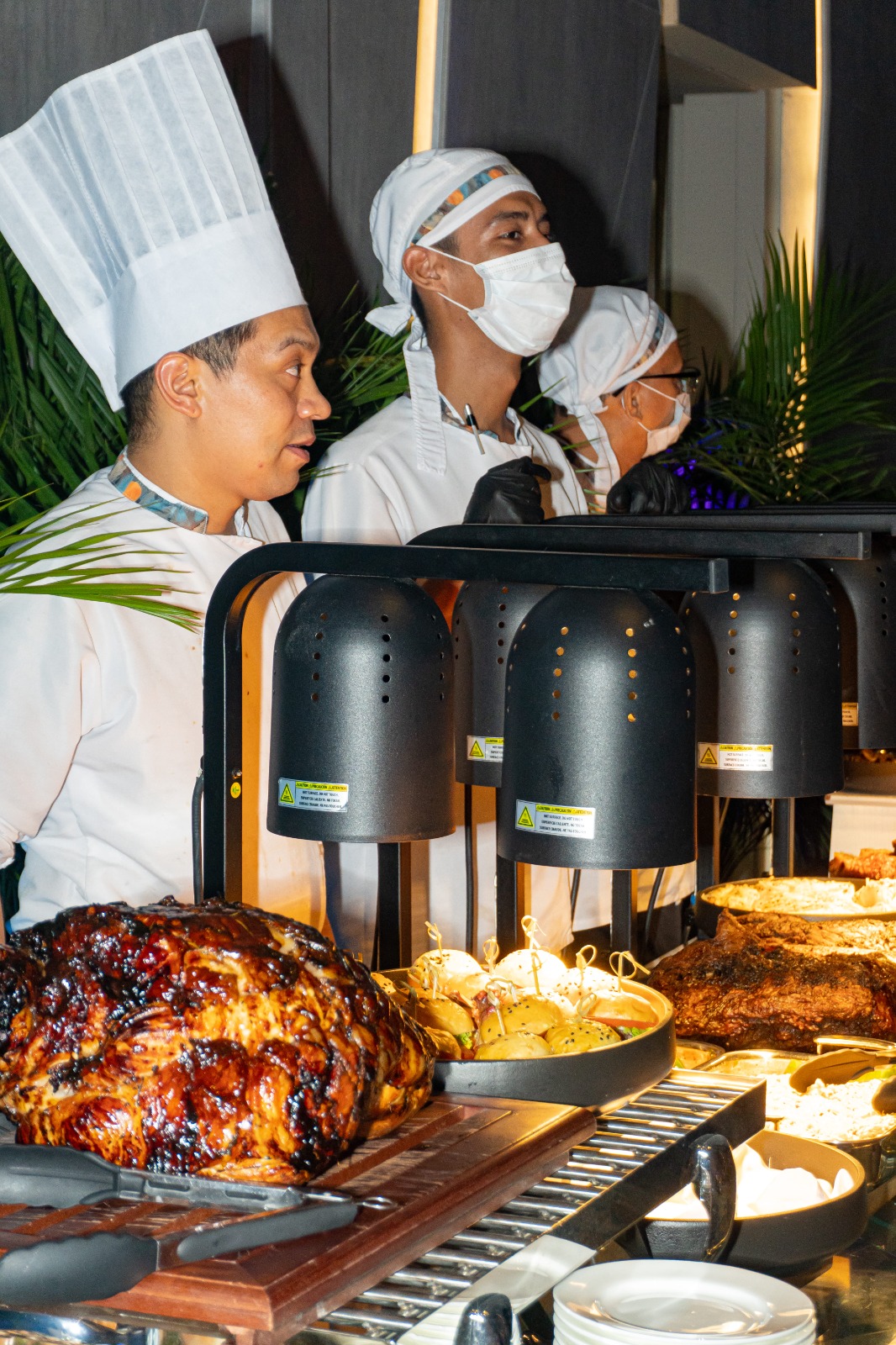 La oferta gastronómica que ofrecerá el hotel en las cenas navideñas y de San Silvestre.