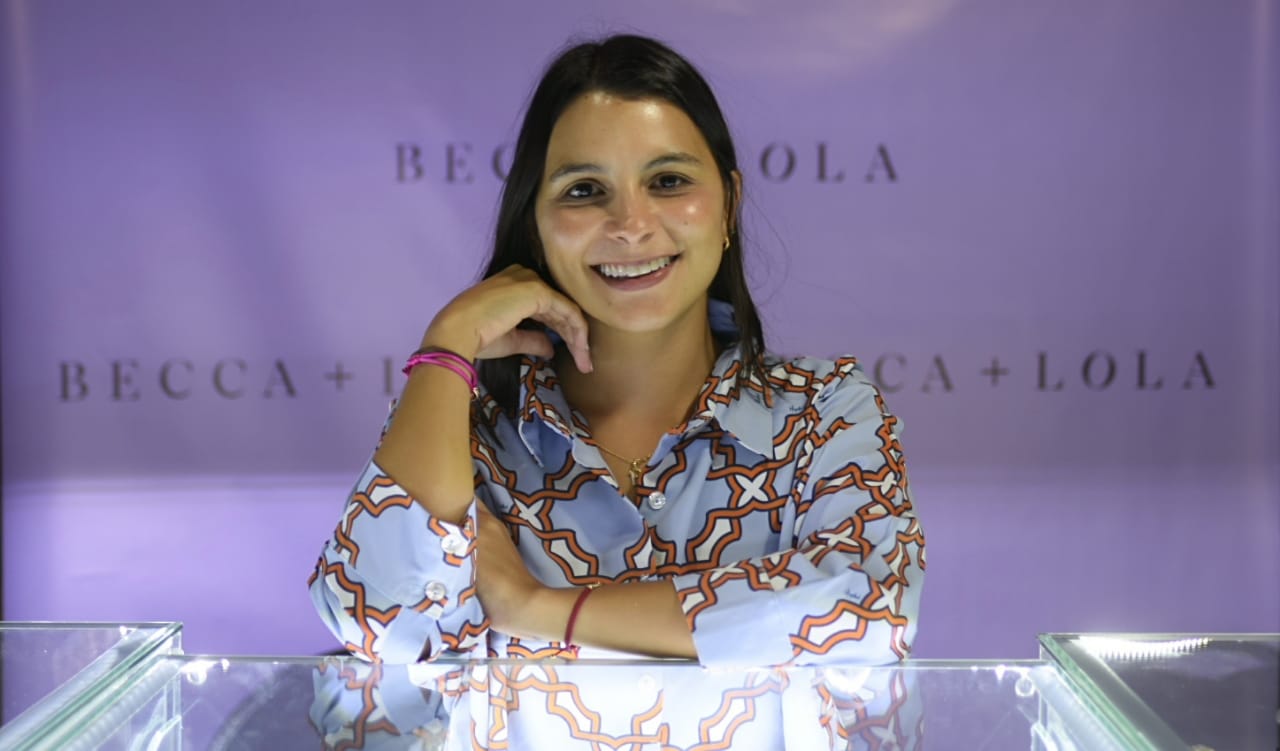 Paola Zuleta Pinedo, emprendedora de joyería.