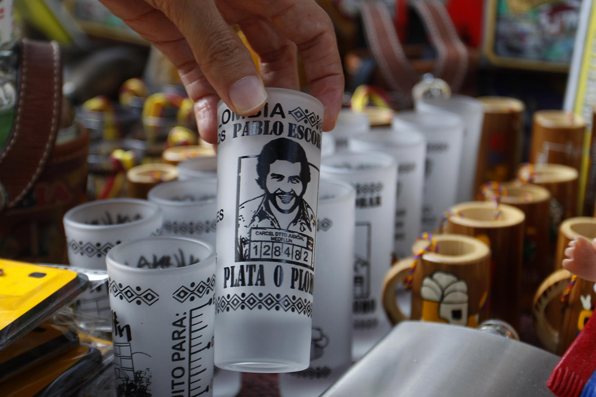 Tequila shot de Pablo Escobar.