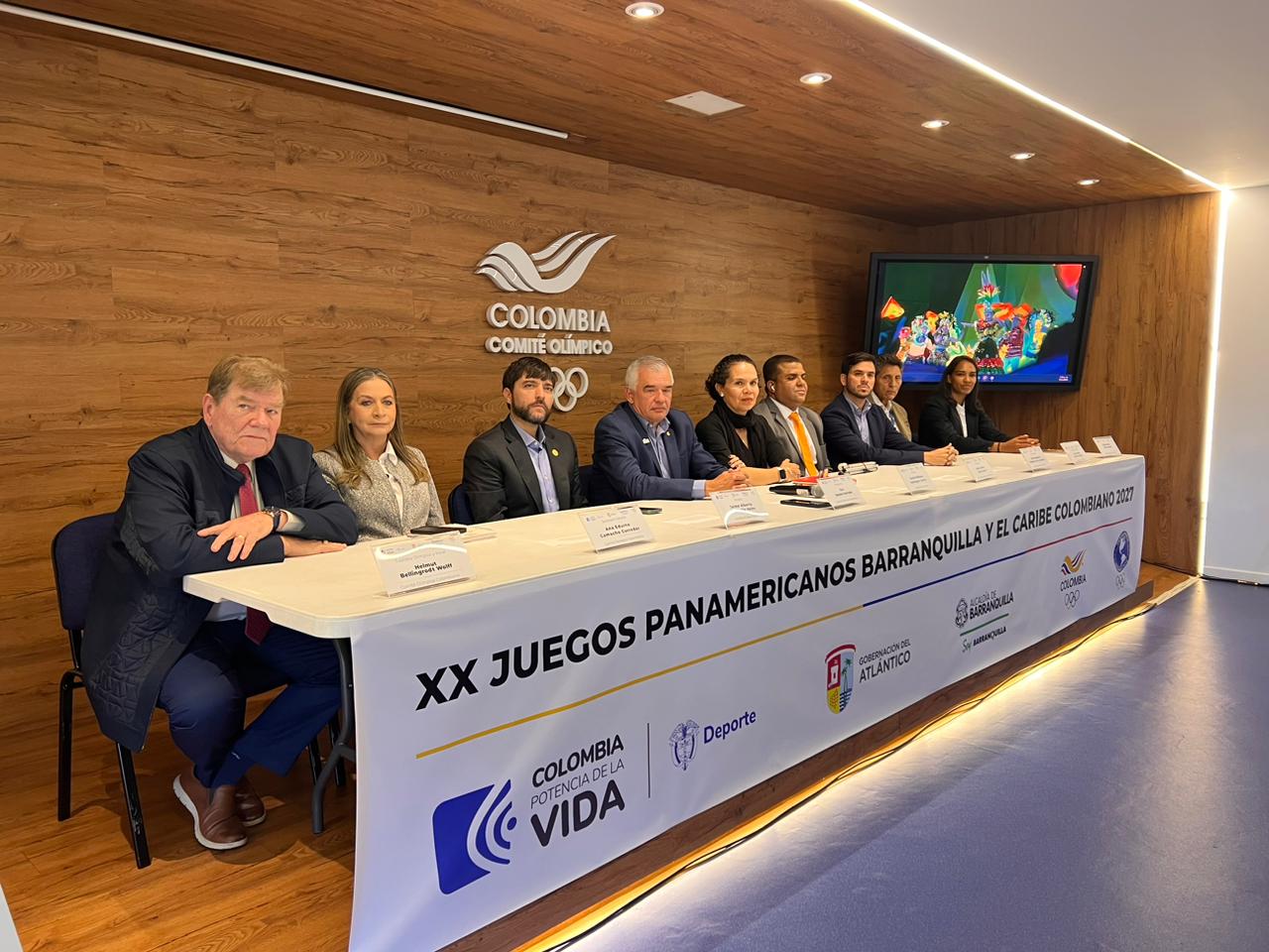 El Comité Ejecutivo de los Juegos Panamericanos de 2027 instalado en Bogotá.