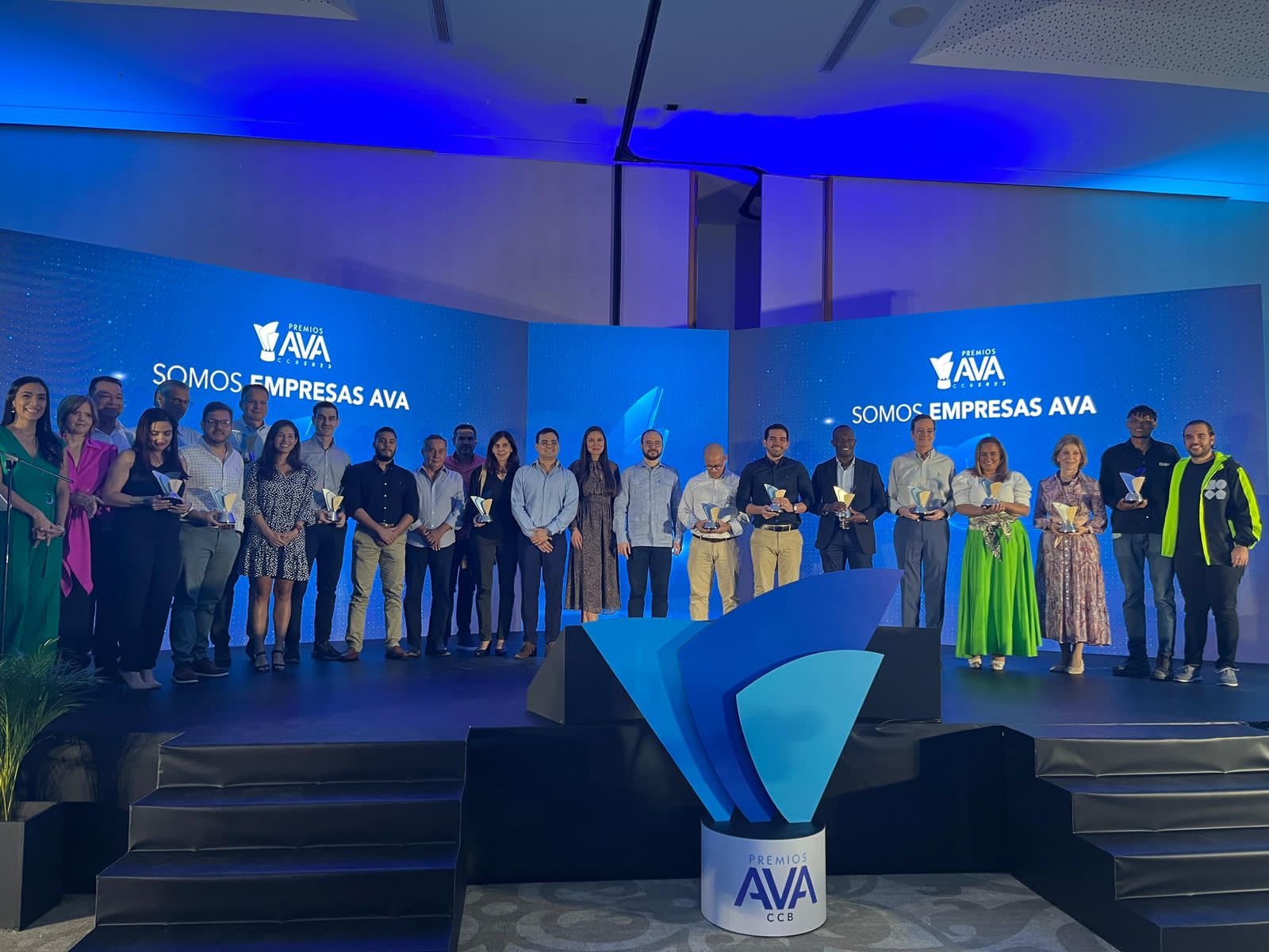 Los ganadores de la primera edición de los premios AVA