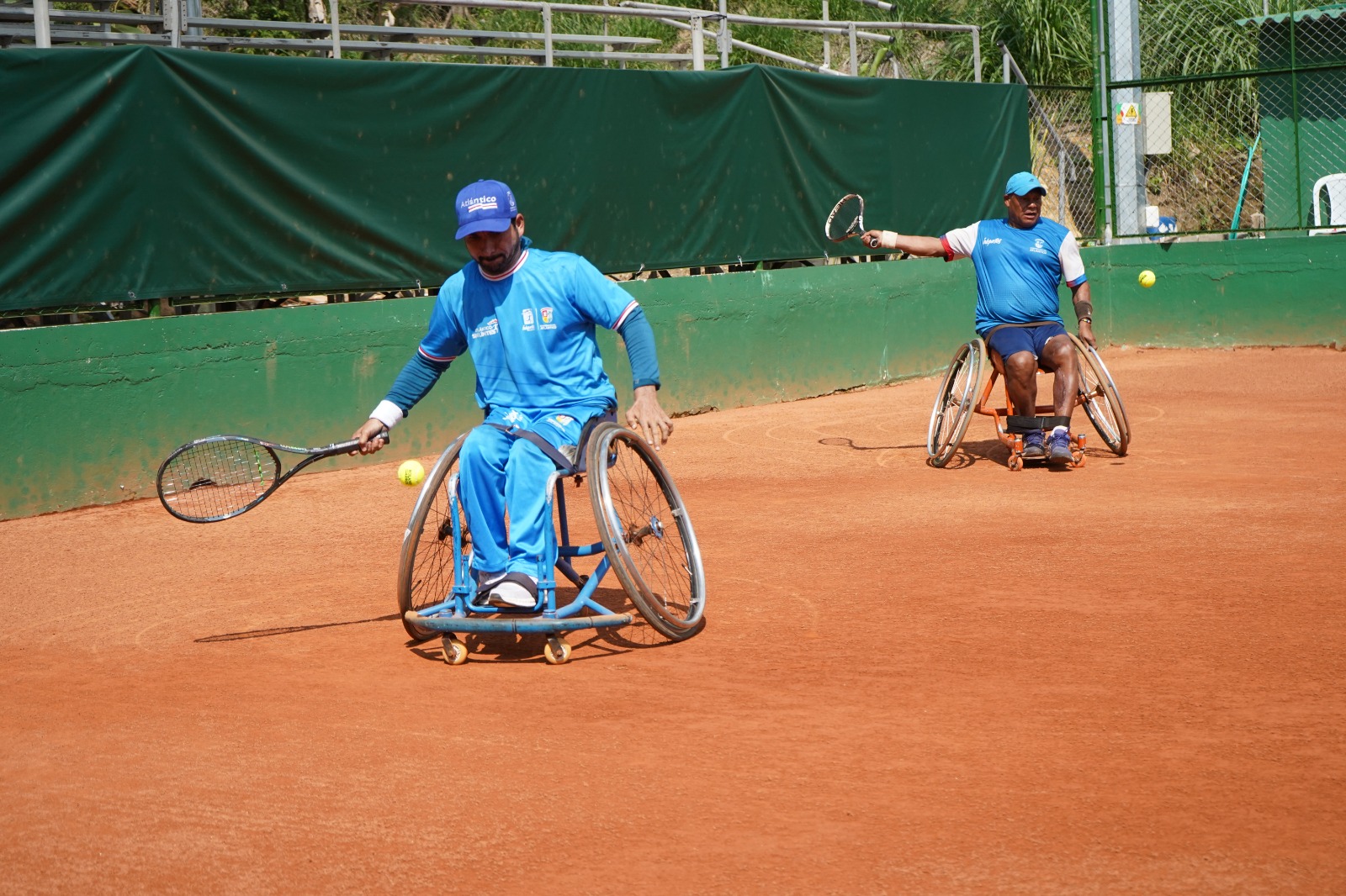 Juan Pablo Urquijo y Eliécer Oquendo cayeron en la modalidad dobles. 