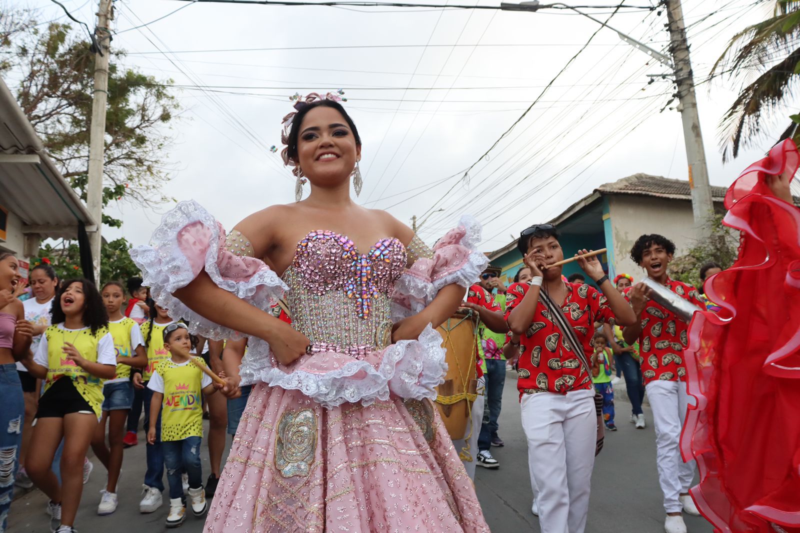 Wendy Romero, Reina del Carnaval en Salgar.