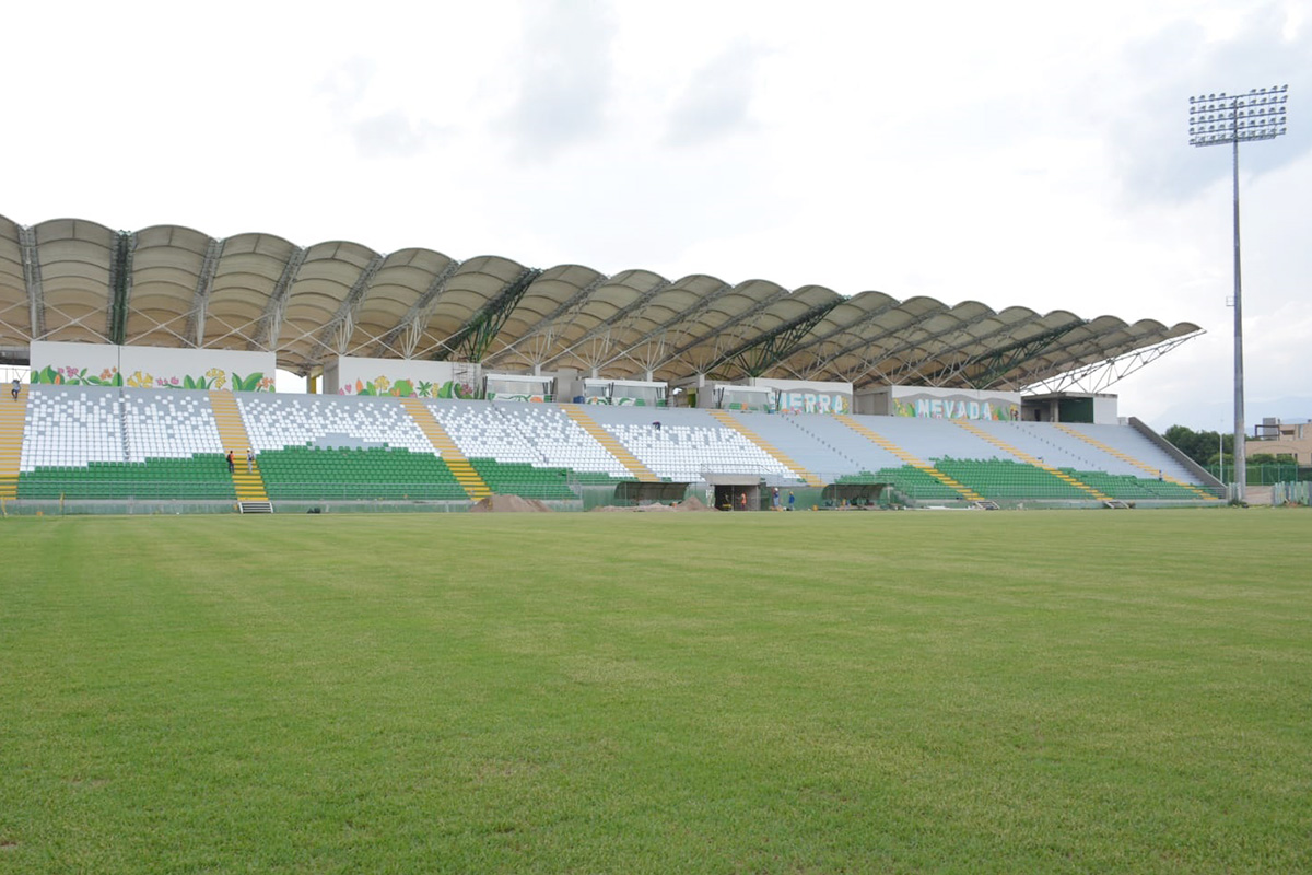 El estadio Armando Maestre tiene capacidad para 11 mil personas.