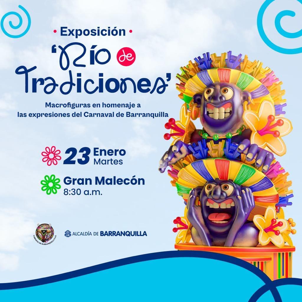 Exposición 'Río de tradiciones'.