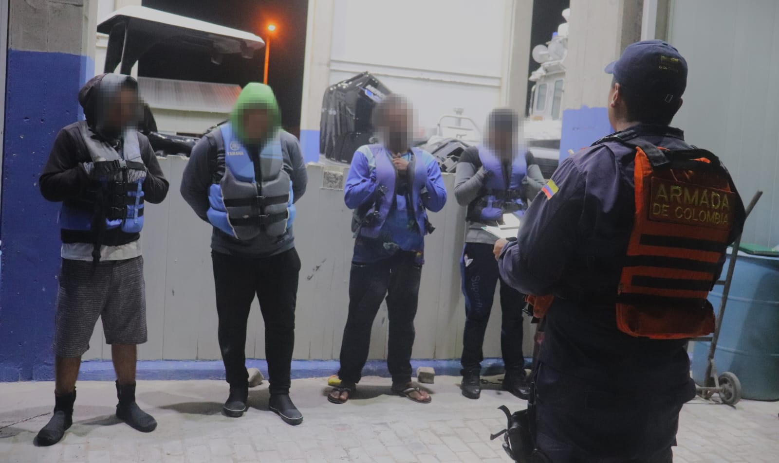 Los cuatro capturados en los operativos en San Andrés