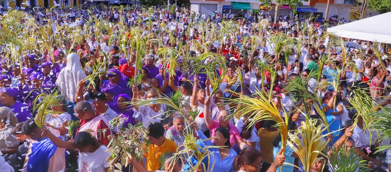 Domingo de Ramos la Semana Santa 2023 en Sabanalarga