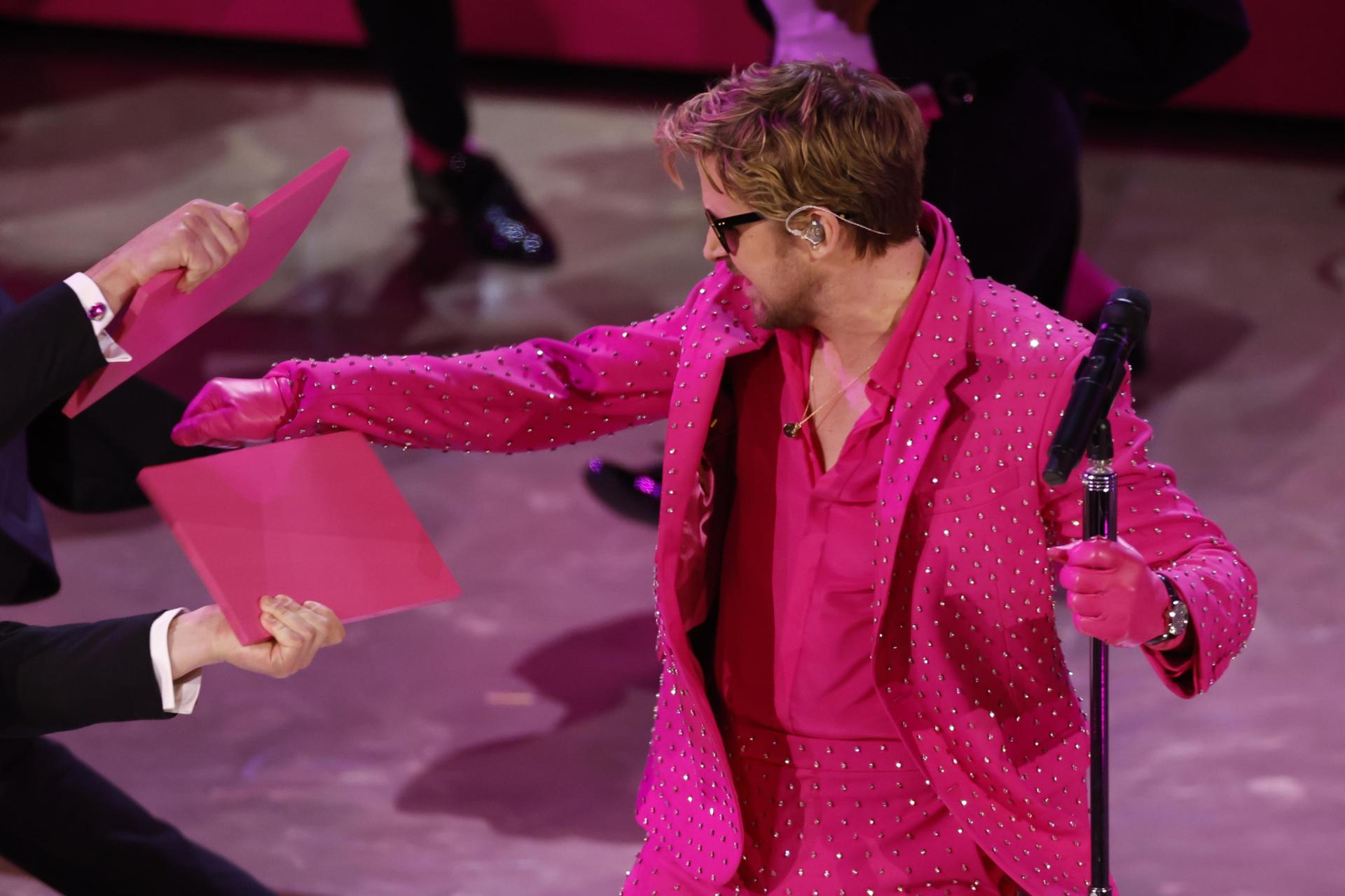El actor Ryan Gosling interpretó la canción 'I'm Just Ken' de la película 'Barbie'