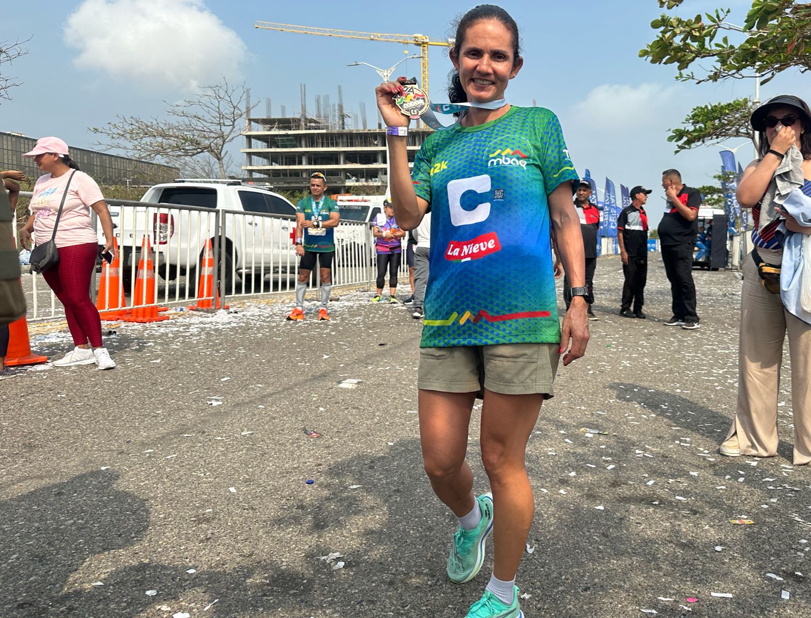 Ana Joaquina Rondón, ganadora en élite damas. 