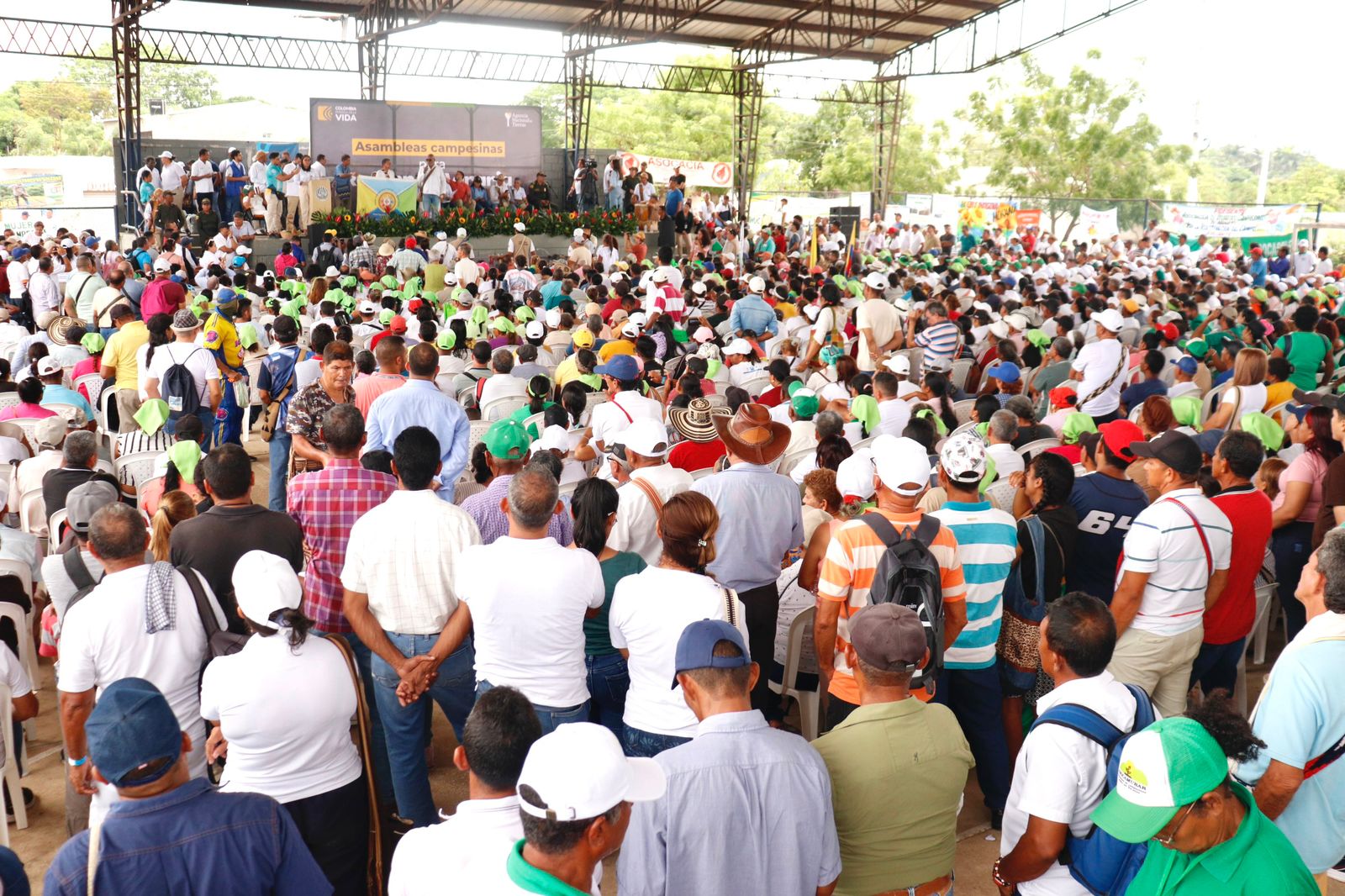Imagen de la Asamblea Popular Campesina.