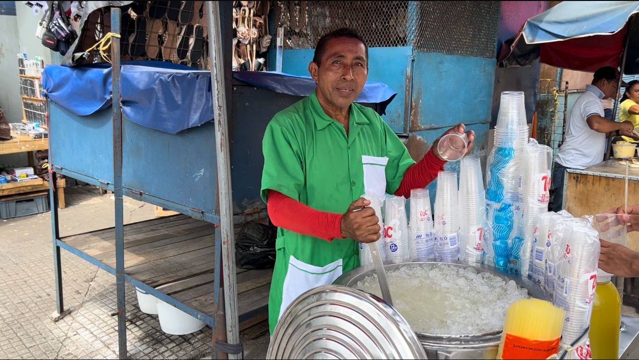 El comerciante Heberto Chamorro.