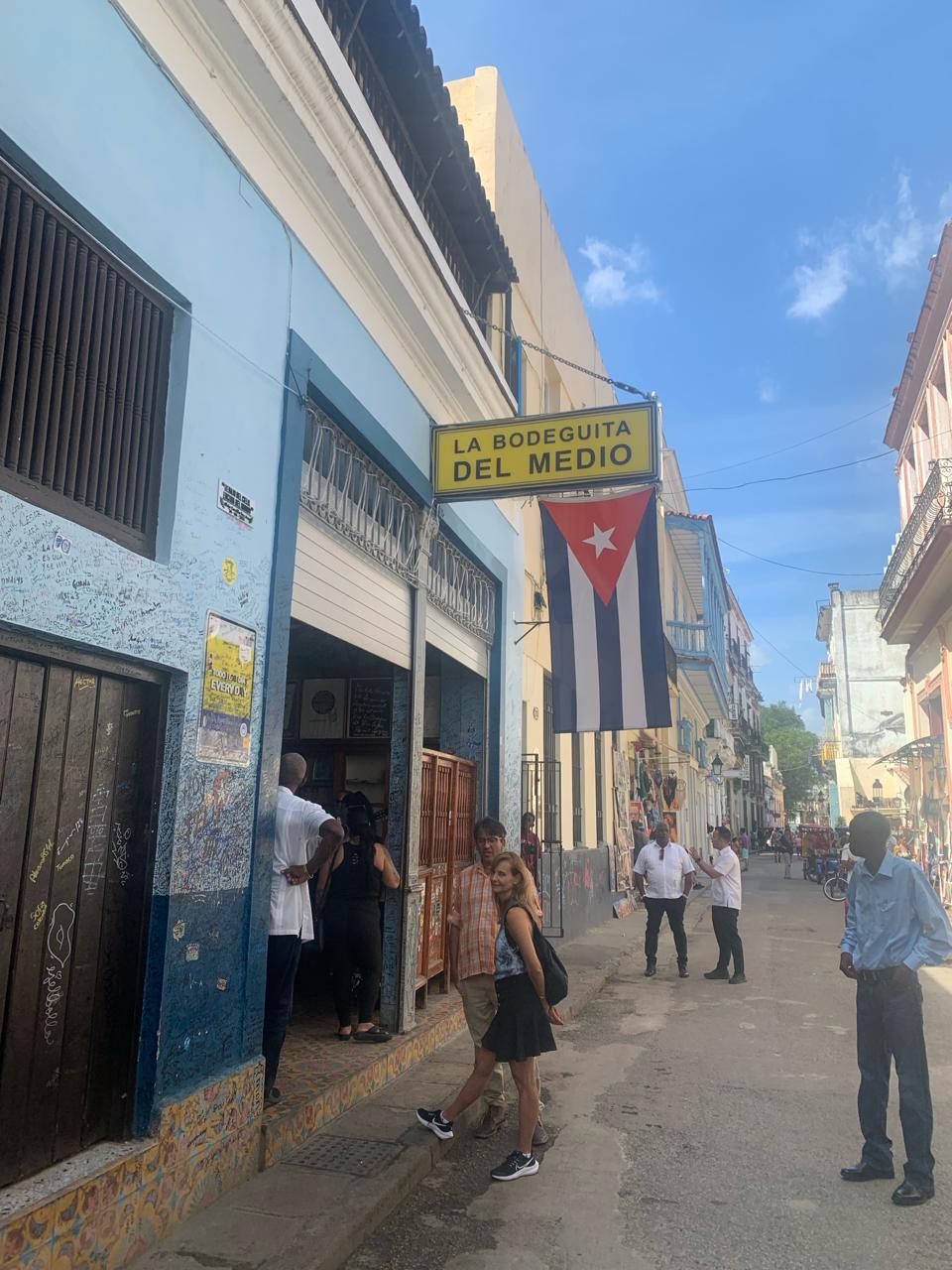 Rodney Castro en su paso por Cuba.