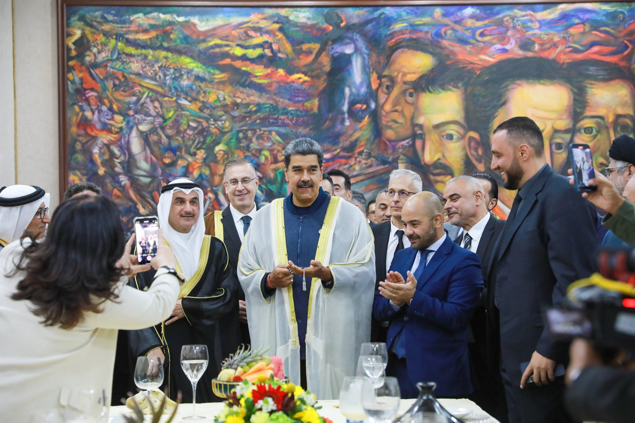 El presidente Maduro se reunió este jueves con la comunidad musulmana residente en Venezuela