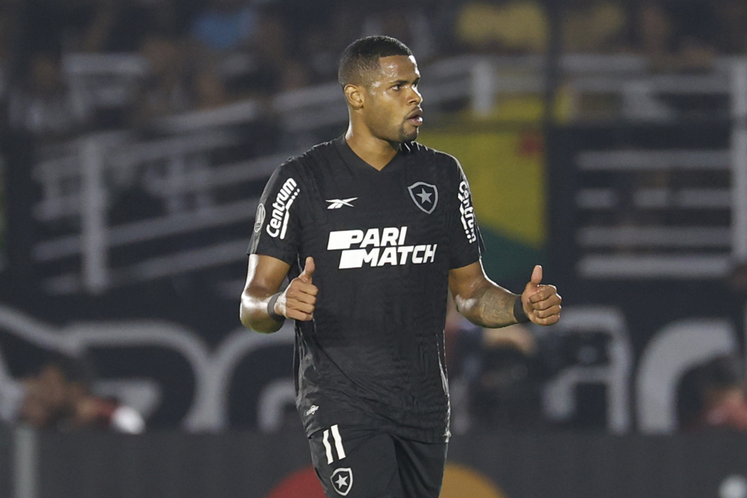 Junior Santos, máximo goleador de la Copa Libertadores con 8 tantos. 