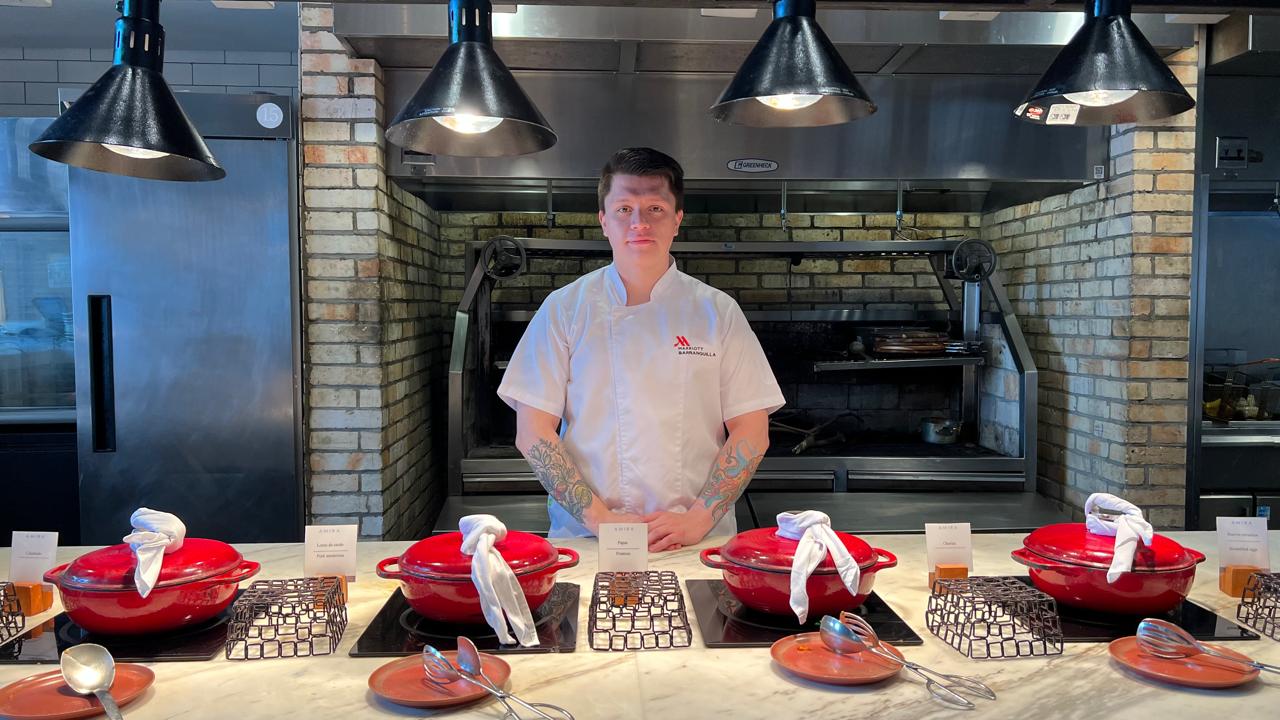 Juan Carlos Buitrago, nuevo chef ejecutivo del Hotel Marriot