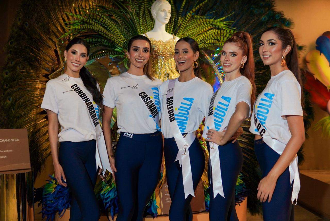 Algunas de las participantes a Miss Universe Colombia 2024.