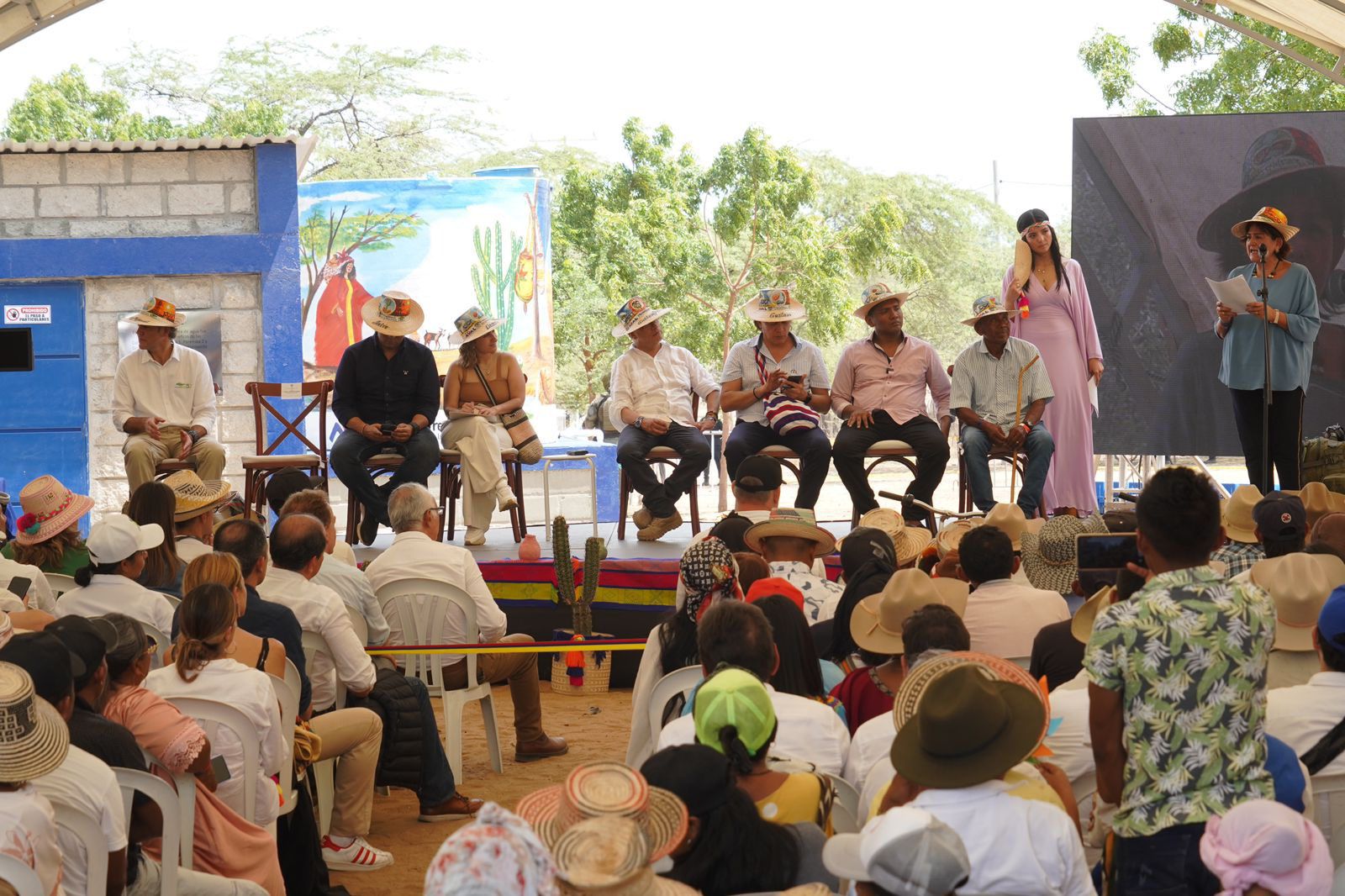 El evento se realizó en Manaure. 