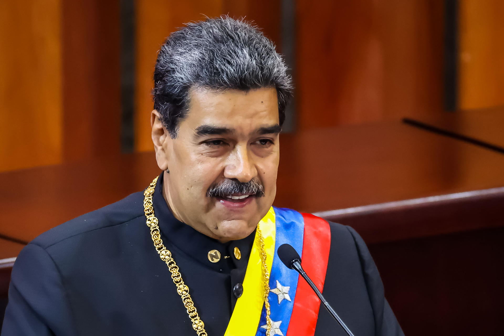 Nicolás Maduro, presidente de Venezuela.