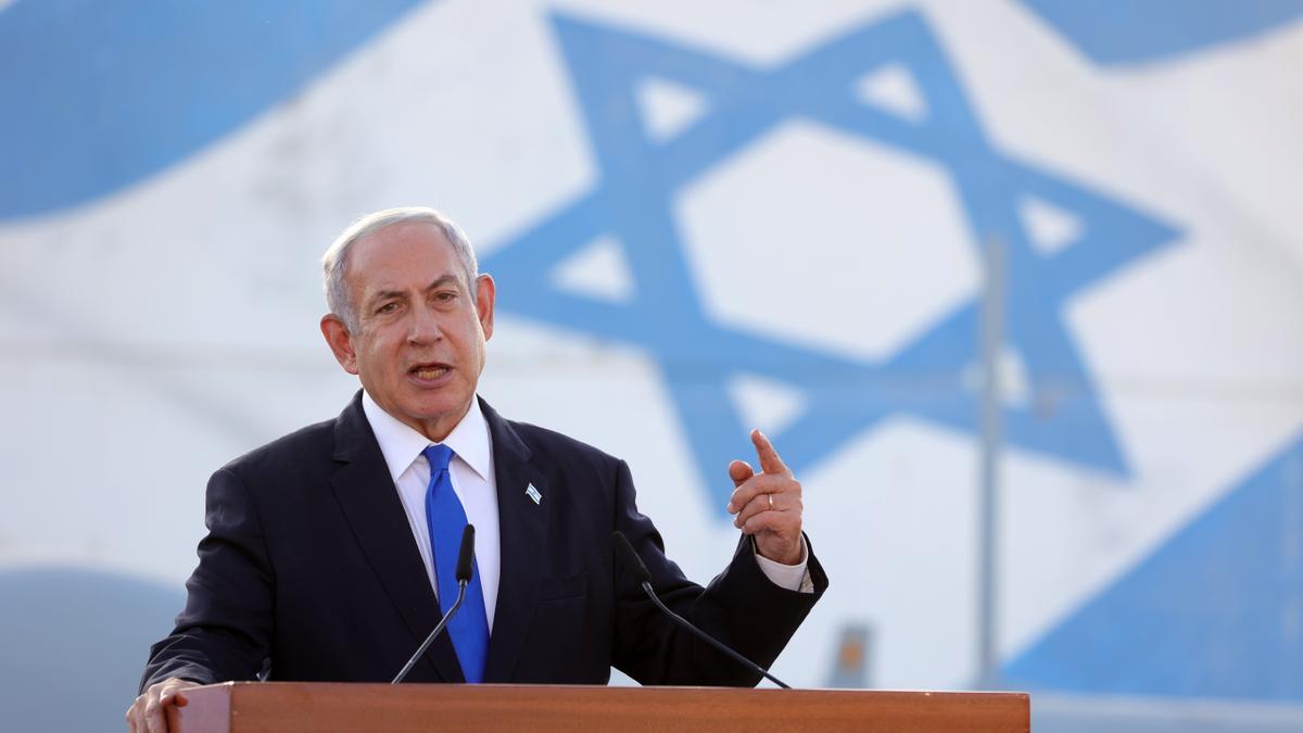 Primer ministro israelí, Benjamín Netanyahu. 