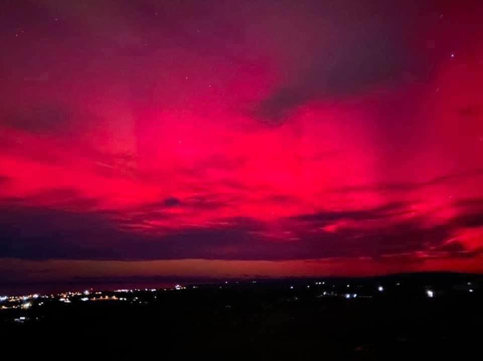 Aurora boreal en México