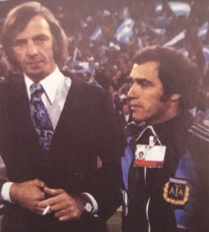 Menotti y Saporiti trabajaron juntos entre 1976 y 1982.