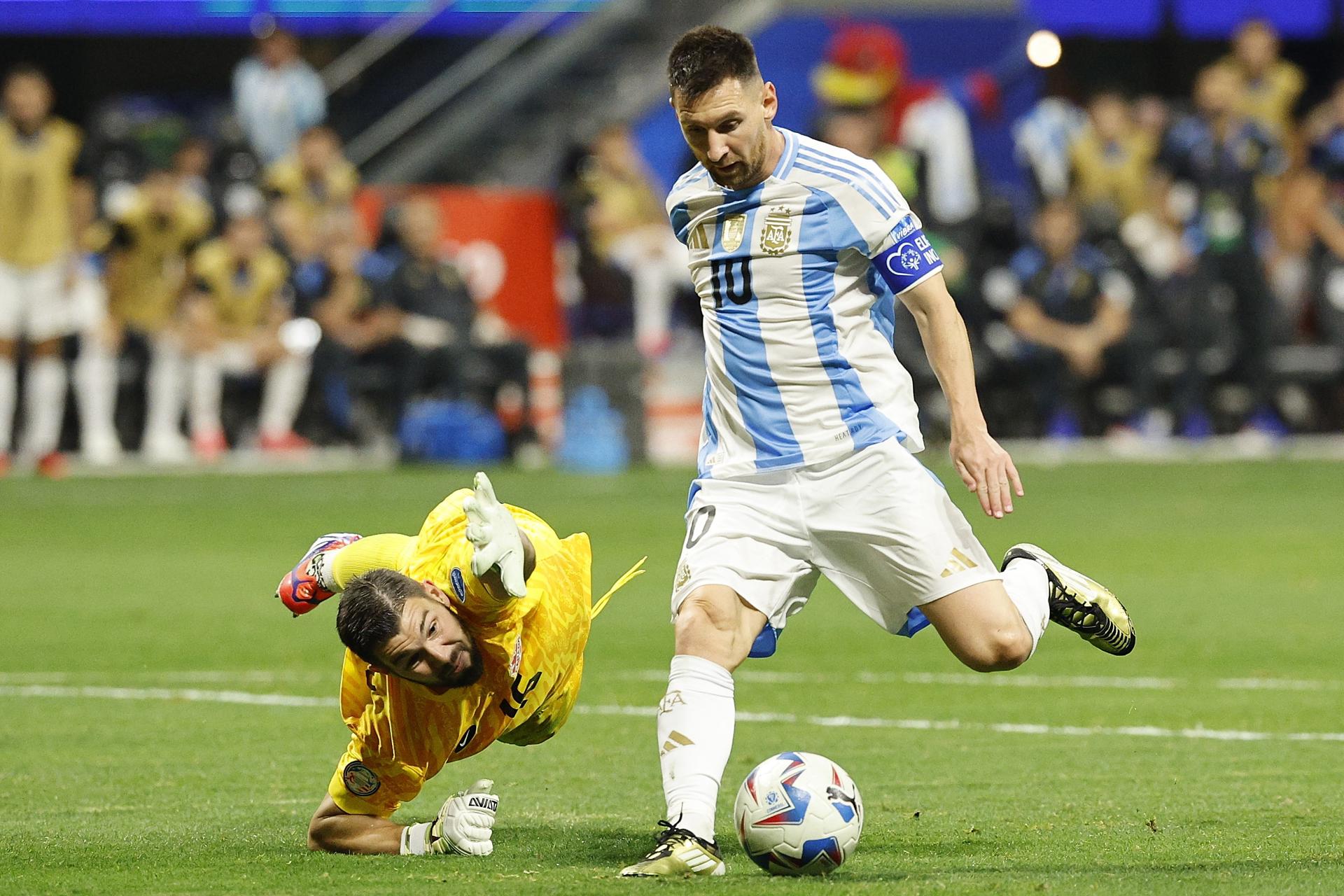 Lionel Messi llegó a 35 partidos en la historia de la Copa América.