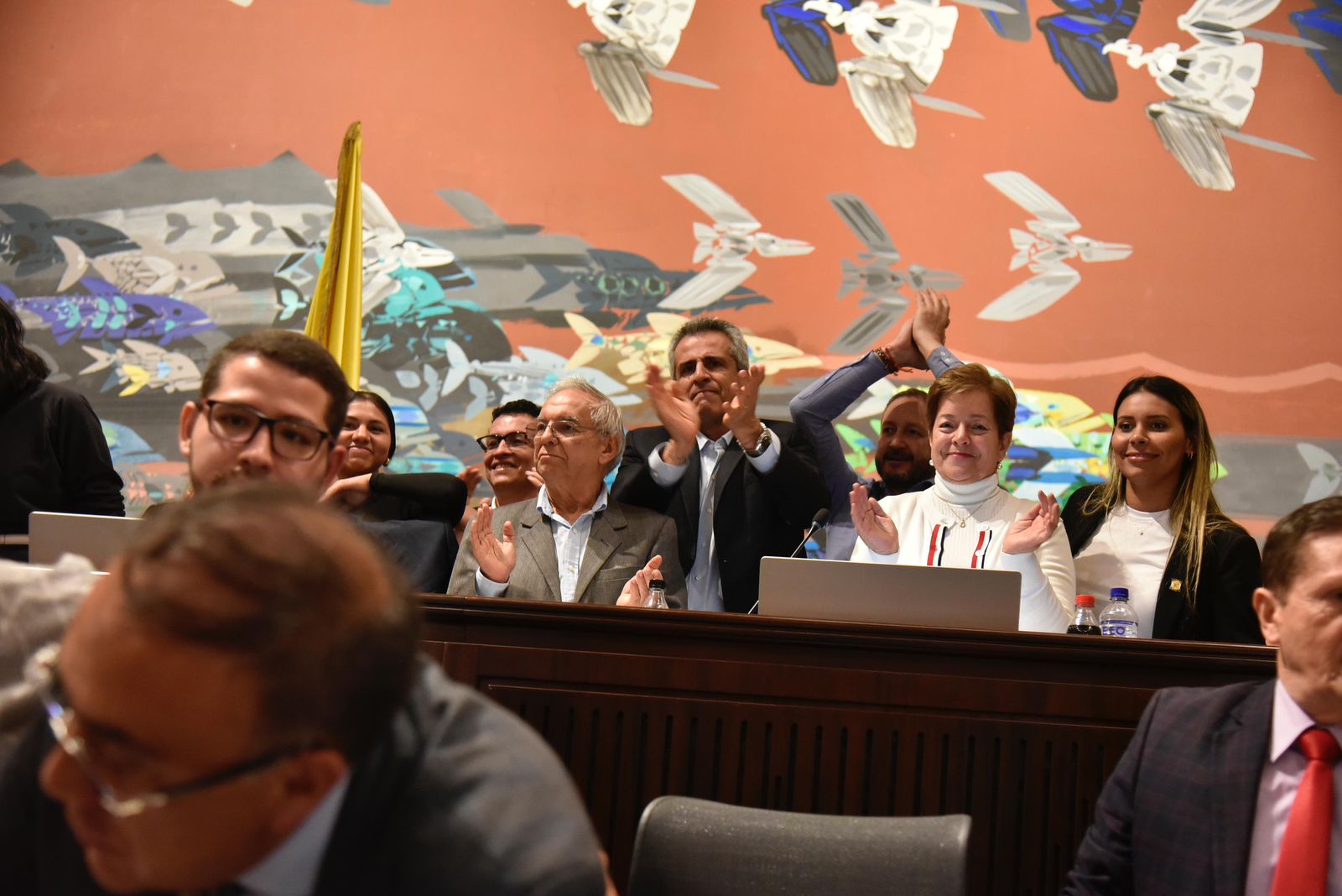 MinInterior y MinTrabajo celebran aprobación de Reforma Pensional