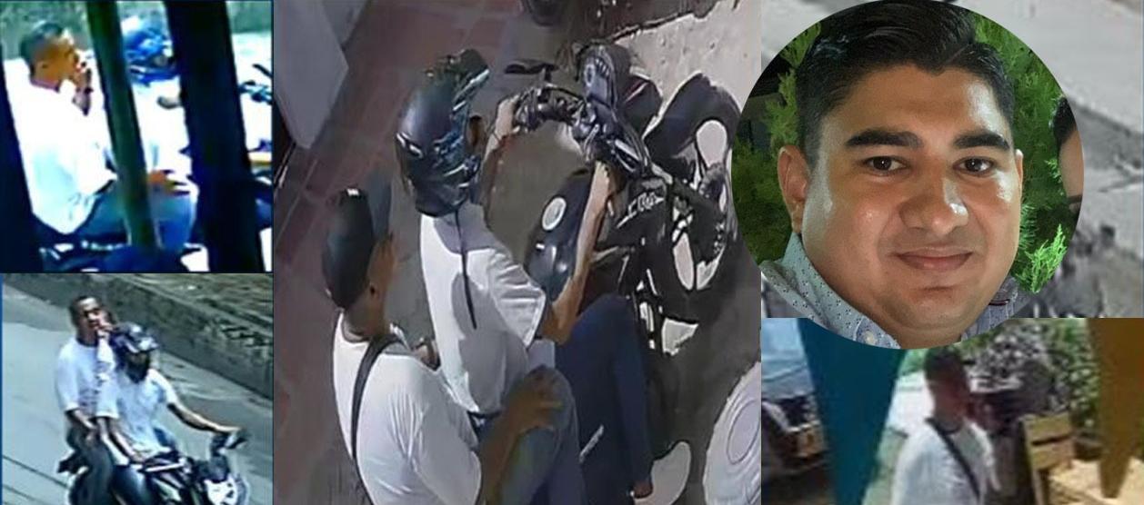 El uniformado de la Dijin, Gerson José Niño Porto, fue asesinado por sicarios en moto. 