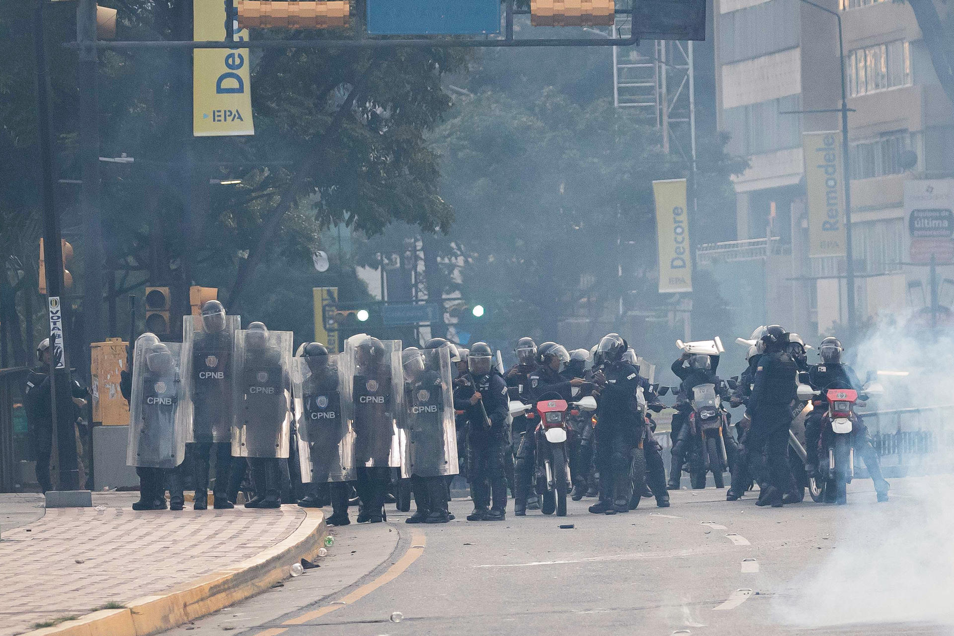 Autoridades venezolanas.