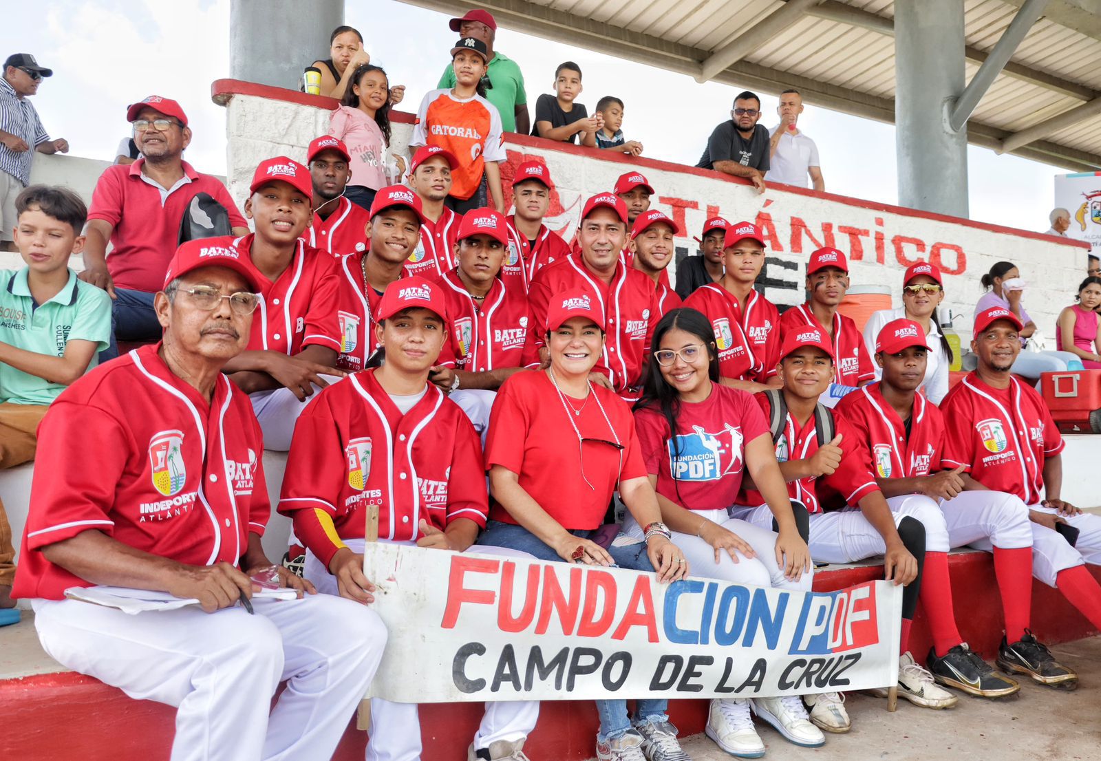 Equipo representante de Campo de la Cruz. 