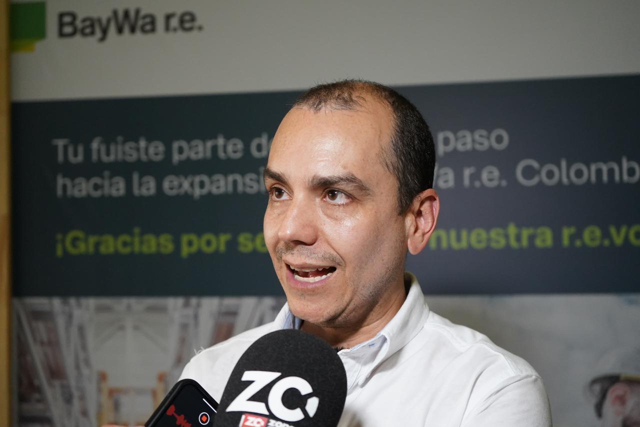 Carlos Parra, director general de BayWa r.e.