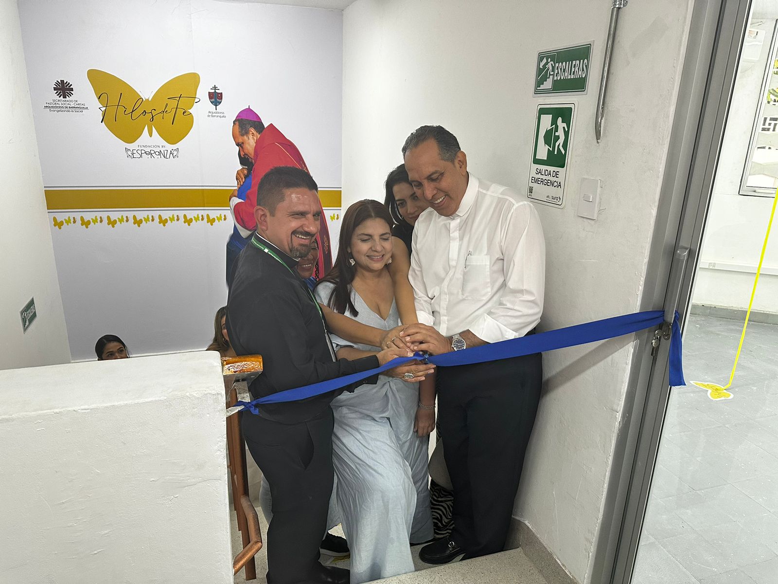 Inauguración de la Planta de Confecciones para Pospenadas