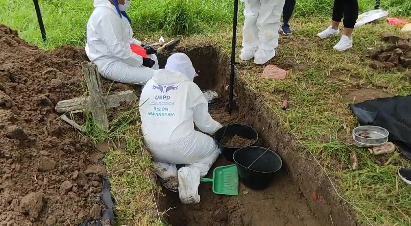 Intervención de la UBPD al Cementerio Calancala de Barranquilla