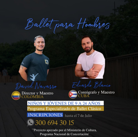 Proyecto 'Ballet para hombres'. 