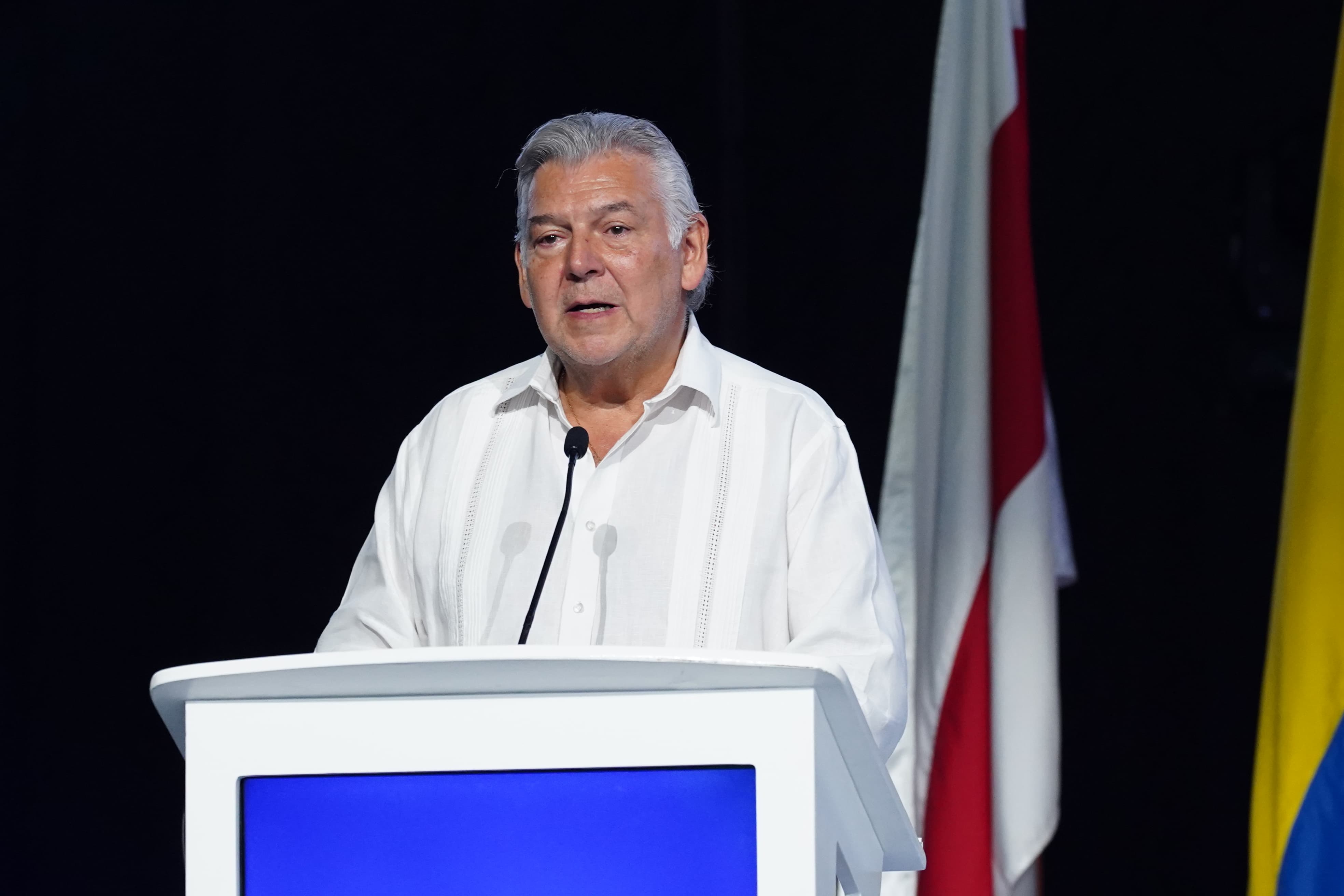 Jaime Alberto Cabal en el Congreso de Fenalco.