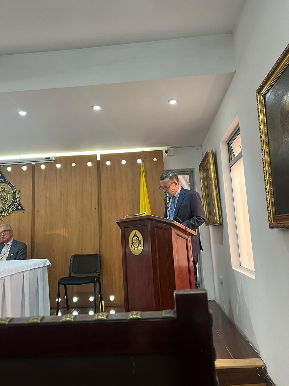 Intervención durante la posesión.