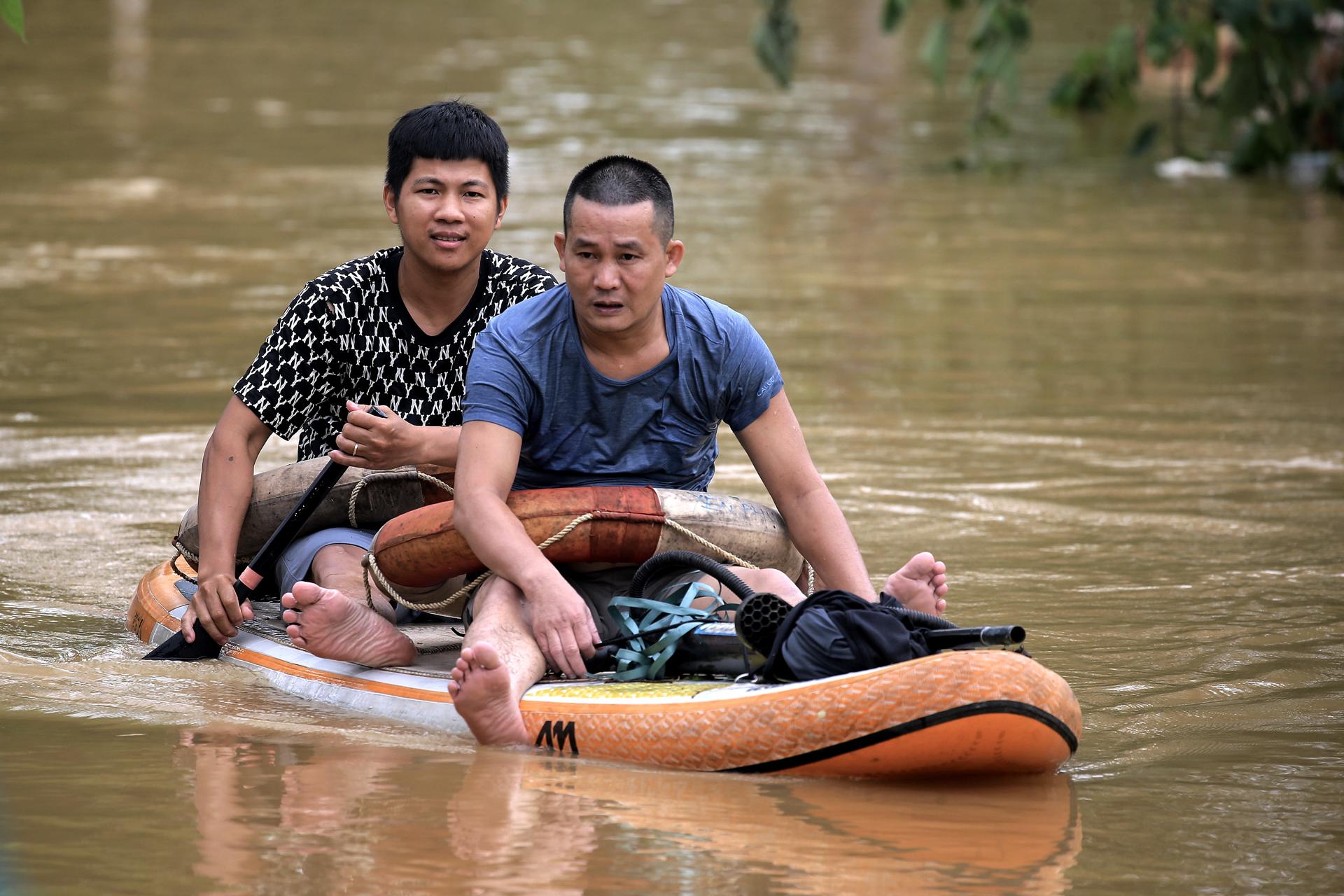 Inundaciones en Vietnam.