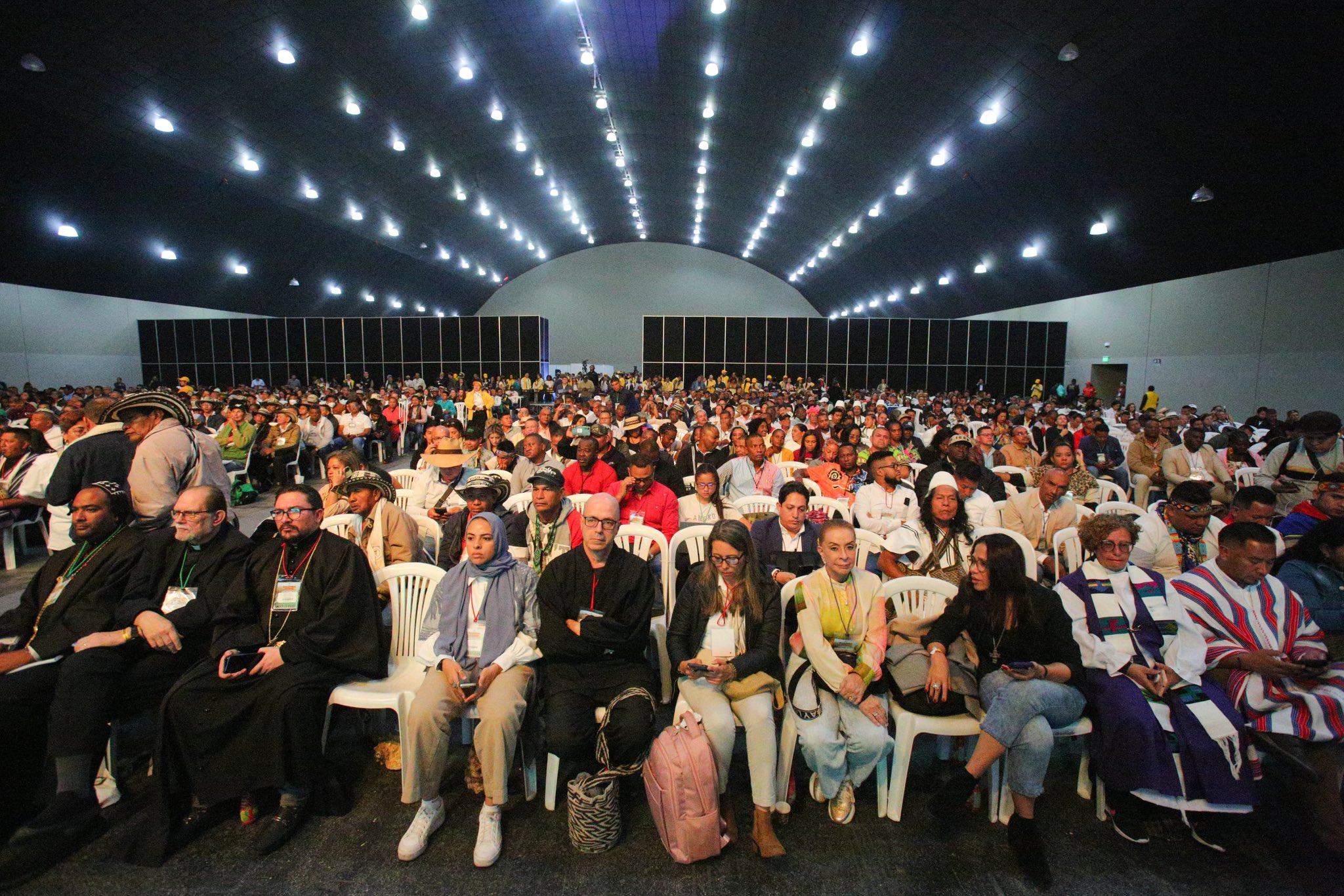 Participantes en el Encuentro Nacional de Reparación Colectiva.