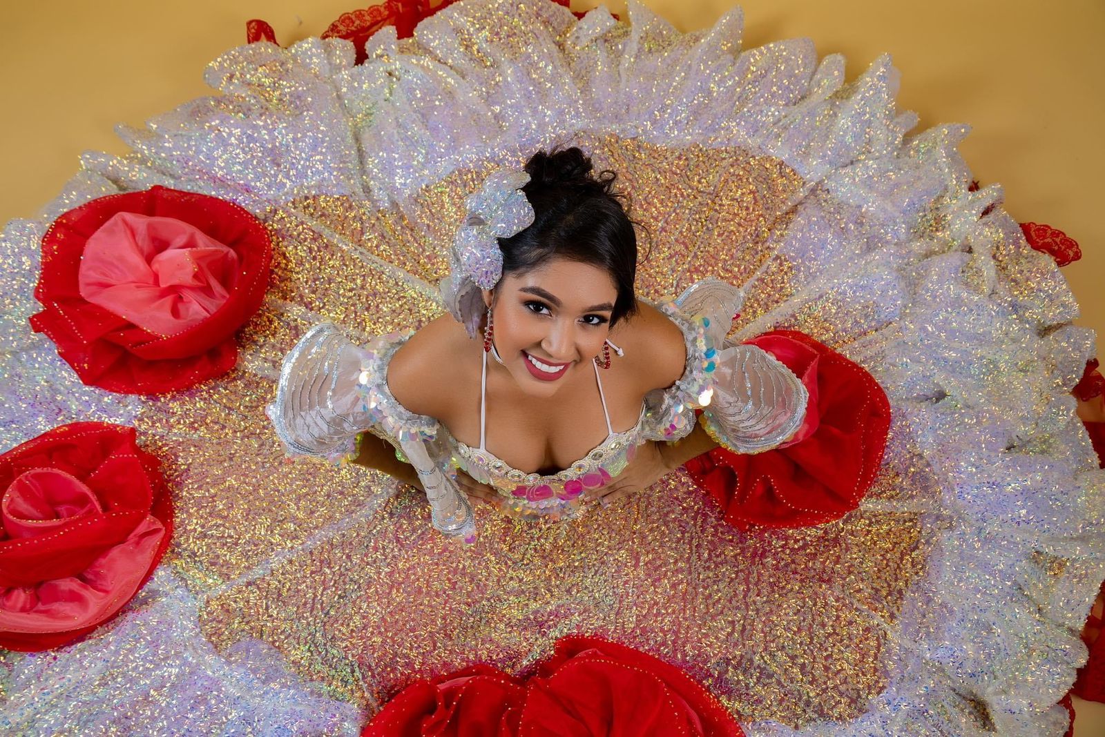 Luisa Fernanda Guerrero, reina del Carnaval de Manatí 2025.