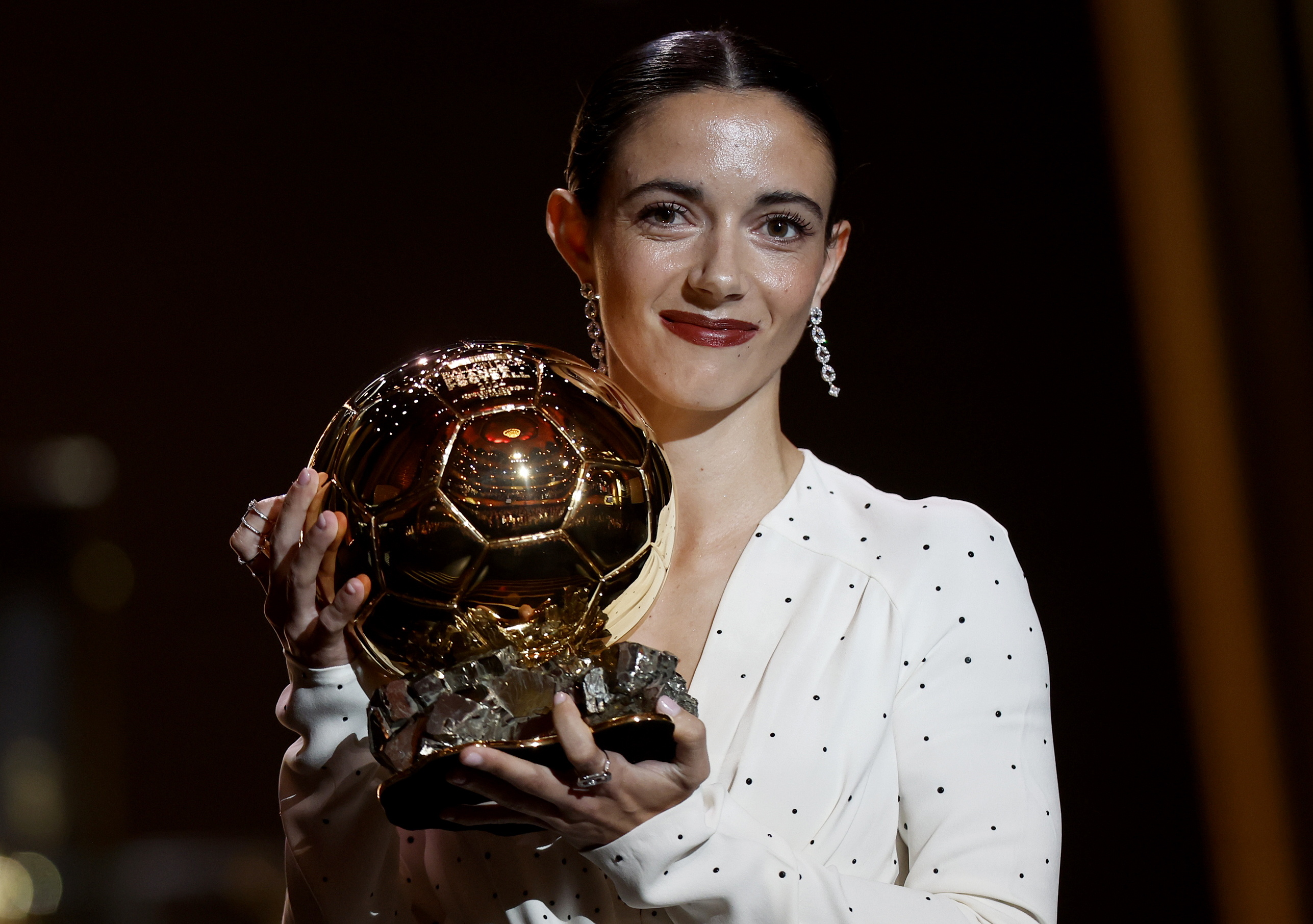 Aitana Bonmatí obtuvo su segundo Balón de Oro consecutivo.