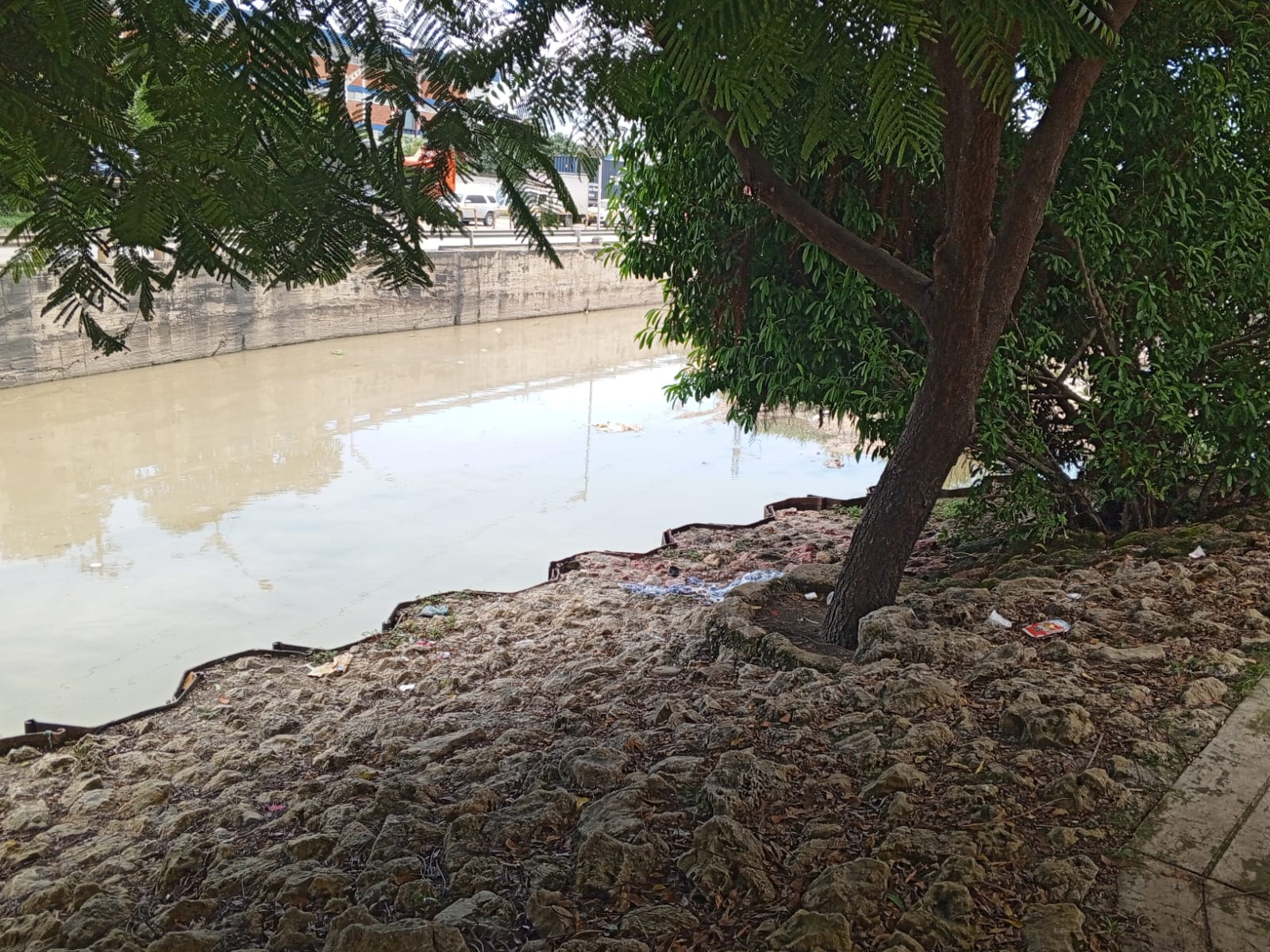 Lugar donde fue asesinada Linda Julieth Santander Angulo.