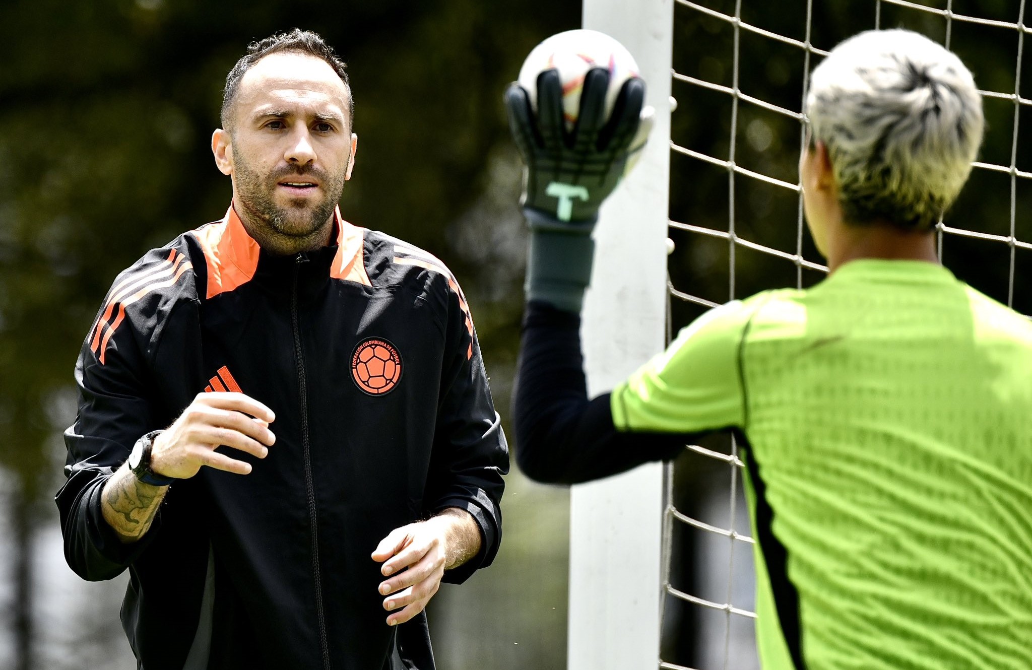 David Ospina es uno de los instructores del programa. 