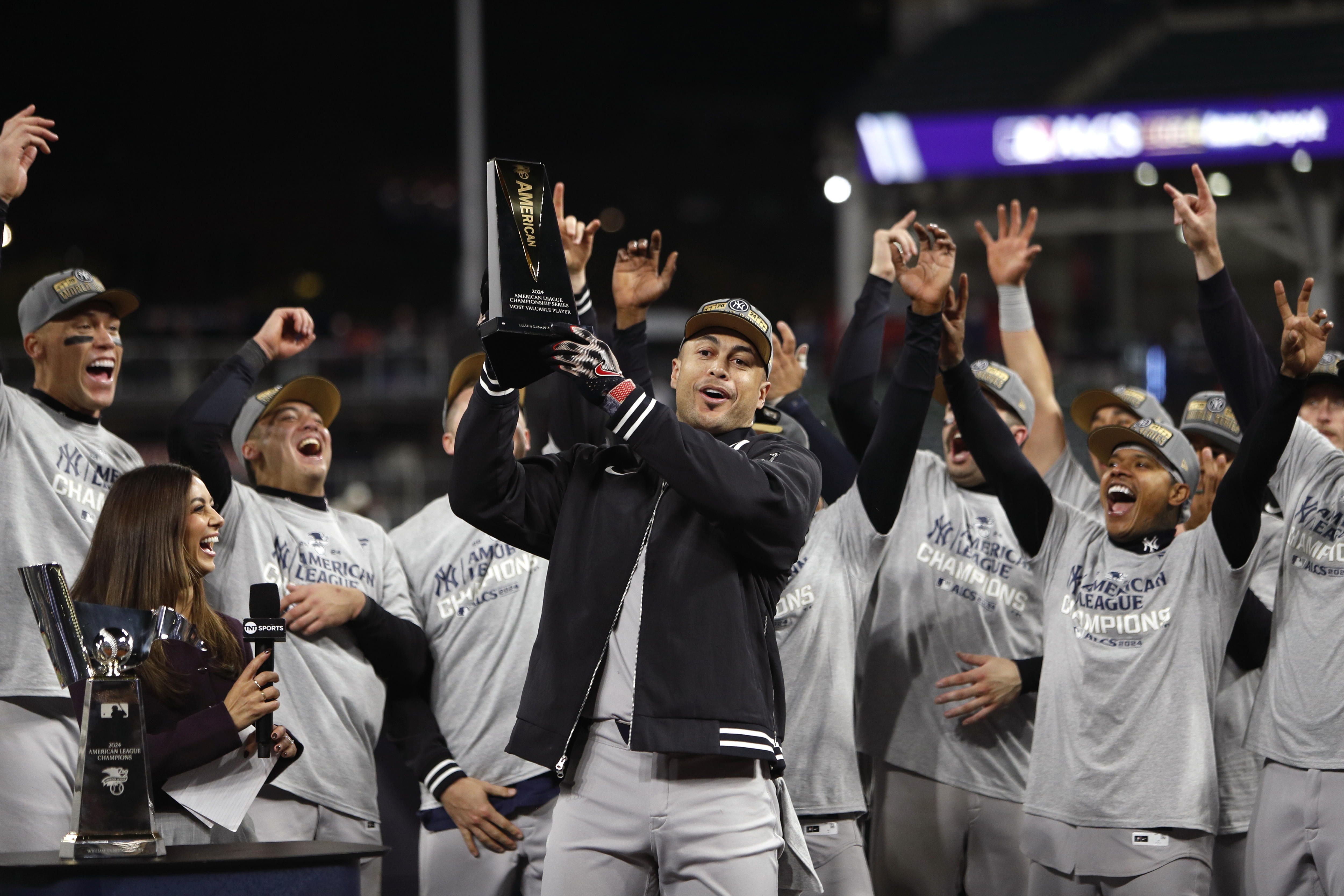 Giancarlo Stanton fue escogido como el Jugador Más Valioso de la serie.