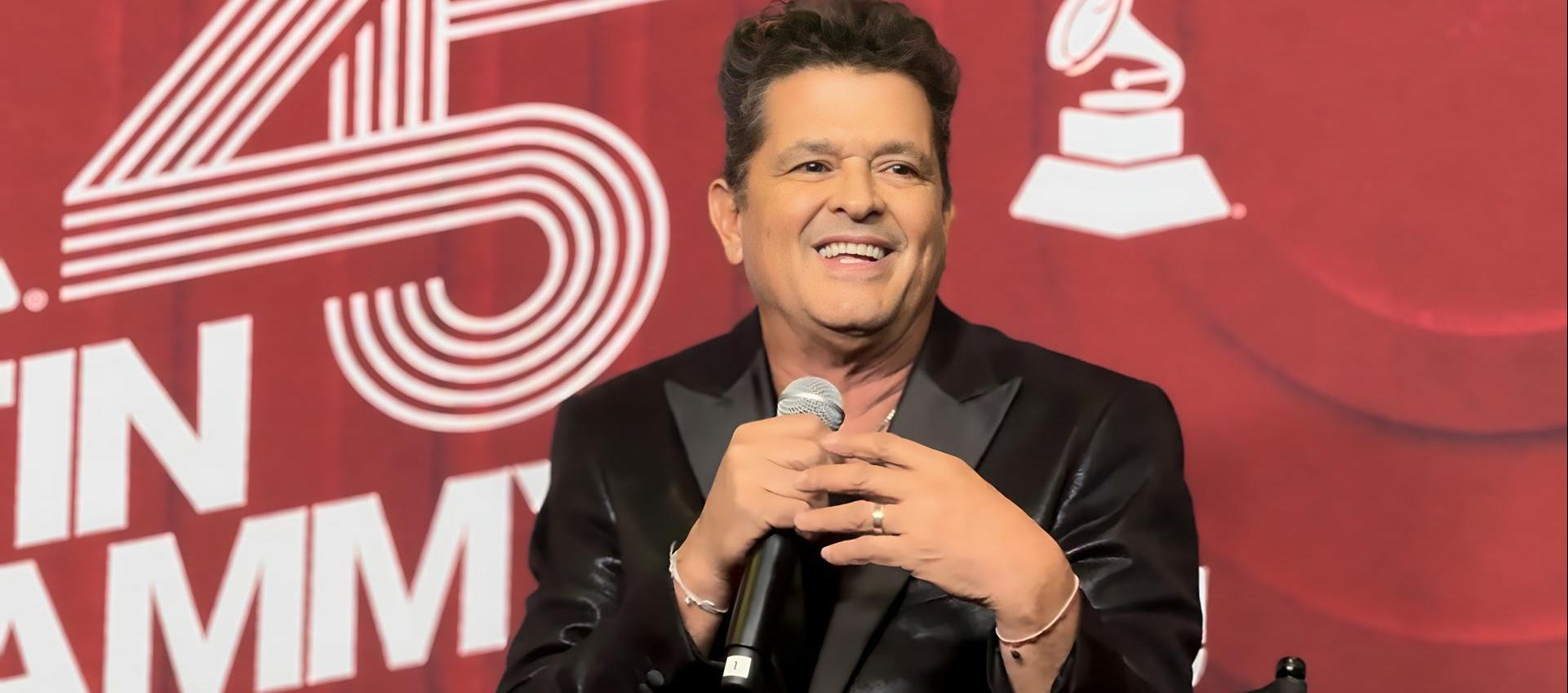 Carlos Vives en los Latin Grammy.