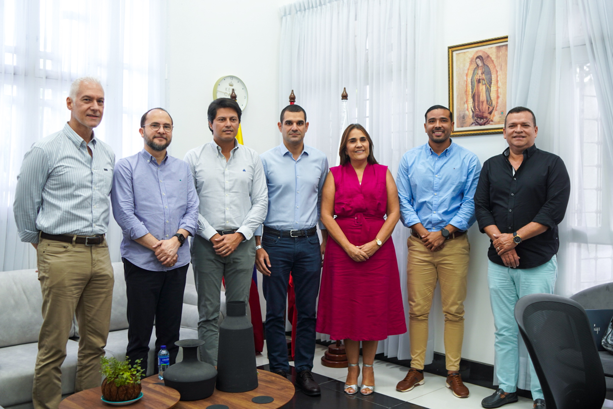 Reunión de gremios con el personero Miguel Ángel Alzate