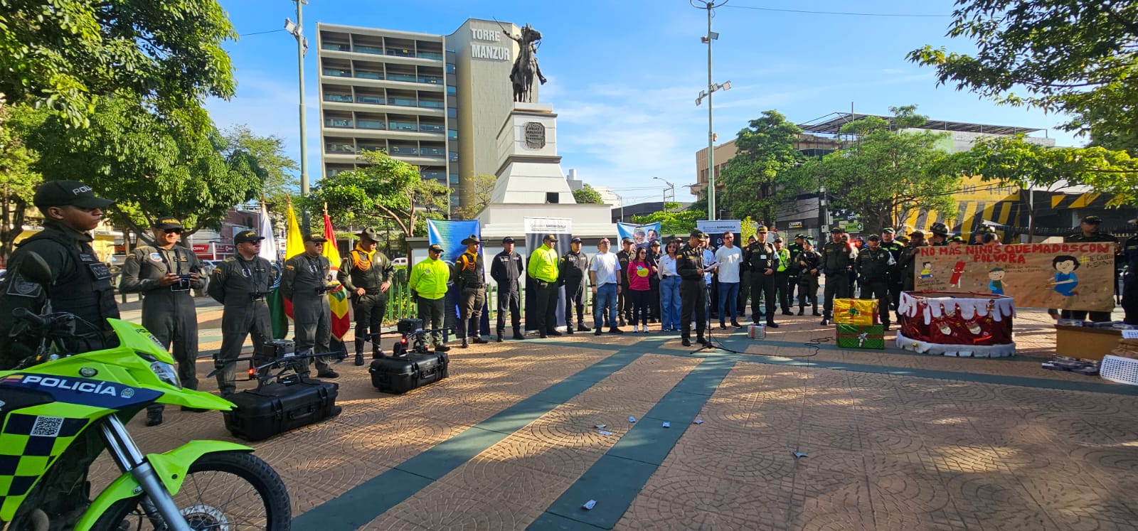 Lanzamiento de la campaña de seguridad para el mes de diciembre. 