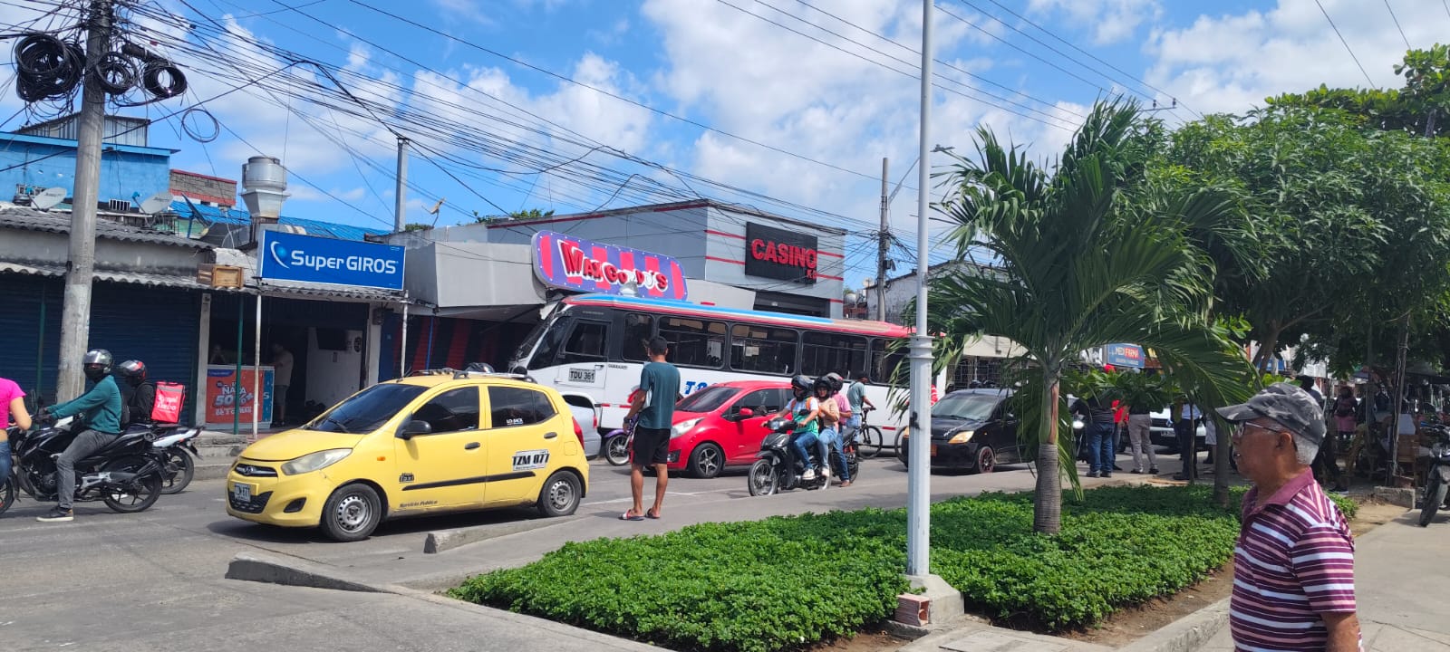 Colisión tuvo lugar en la Murillo con carrera 1.